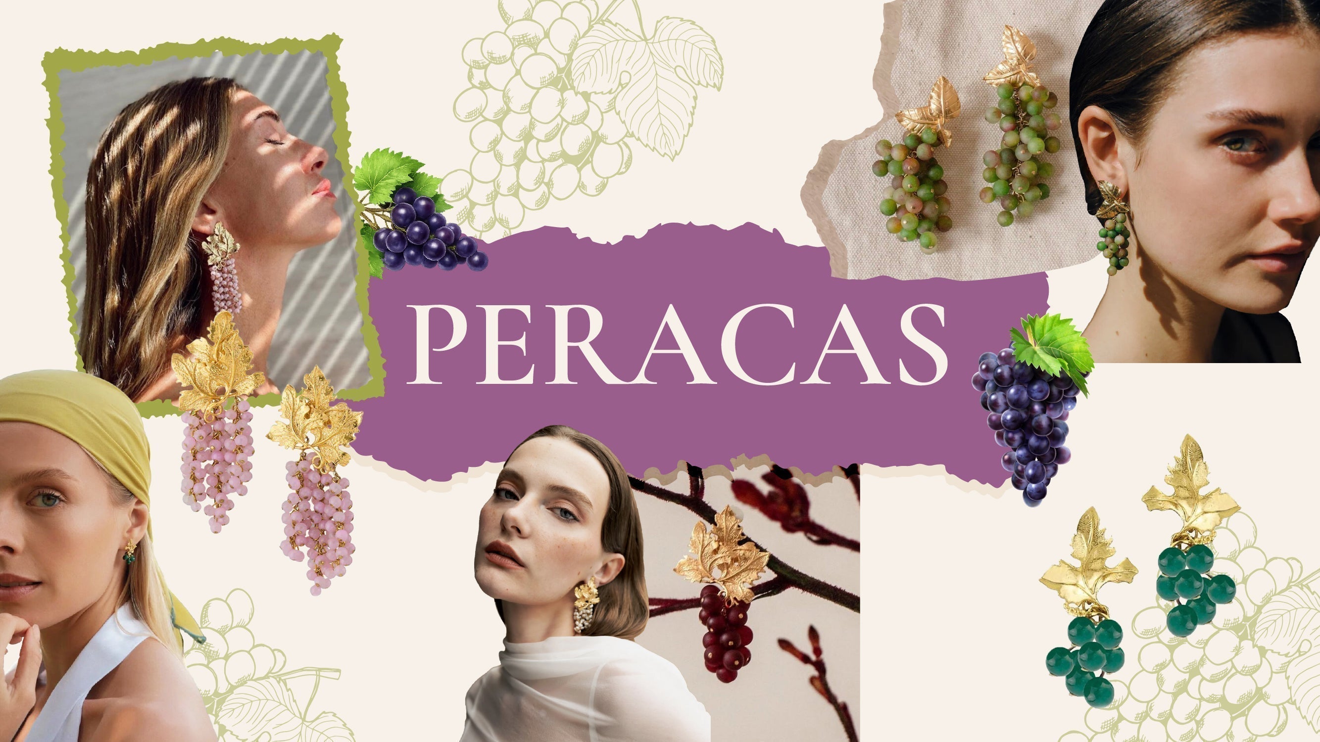 Peracas Jewelry: 24K Gold-Plated Statement Earrings, Pearls and Timeless Craftsmanship