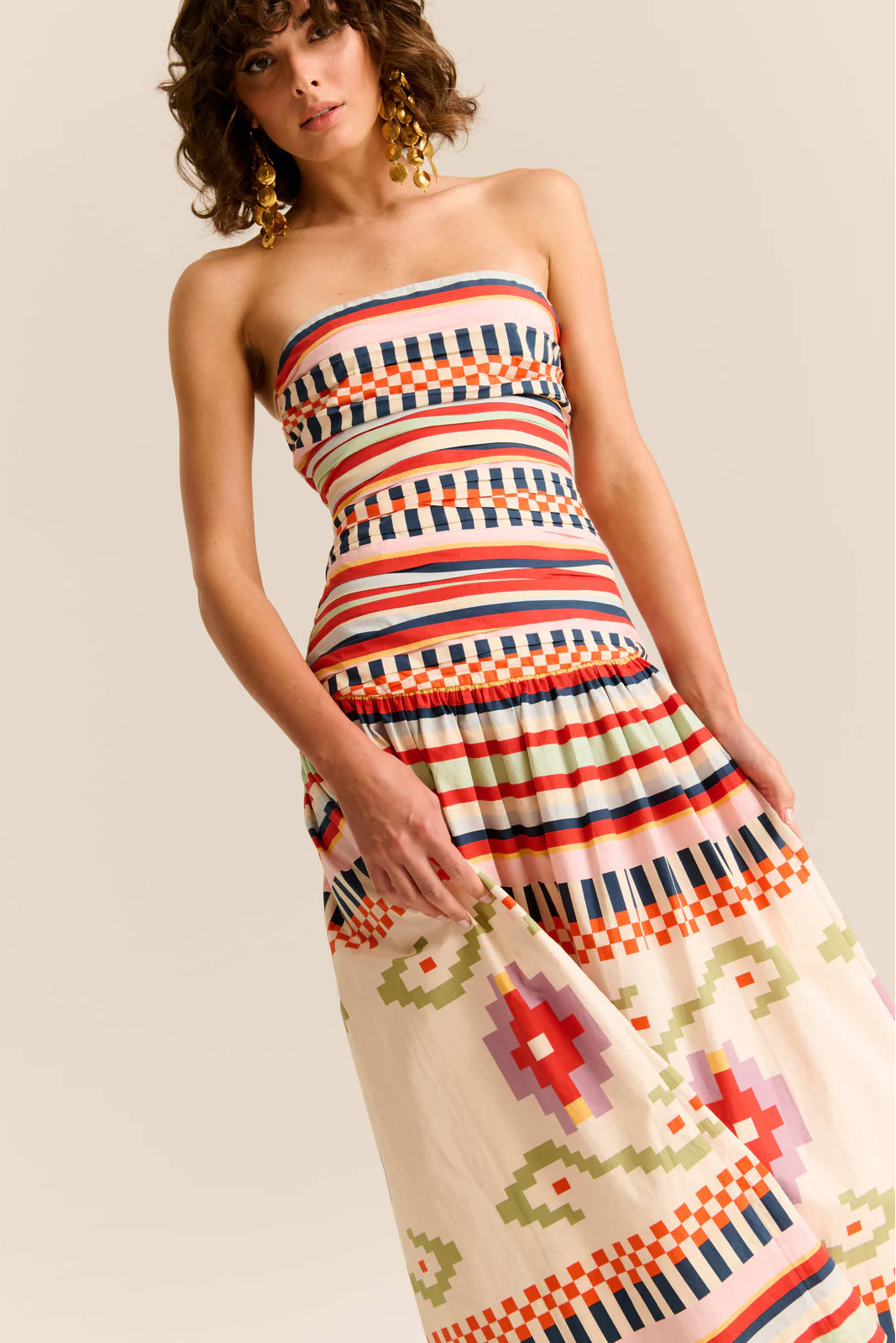 carolina k malla dress