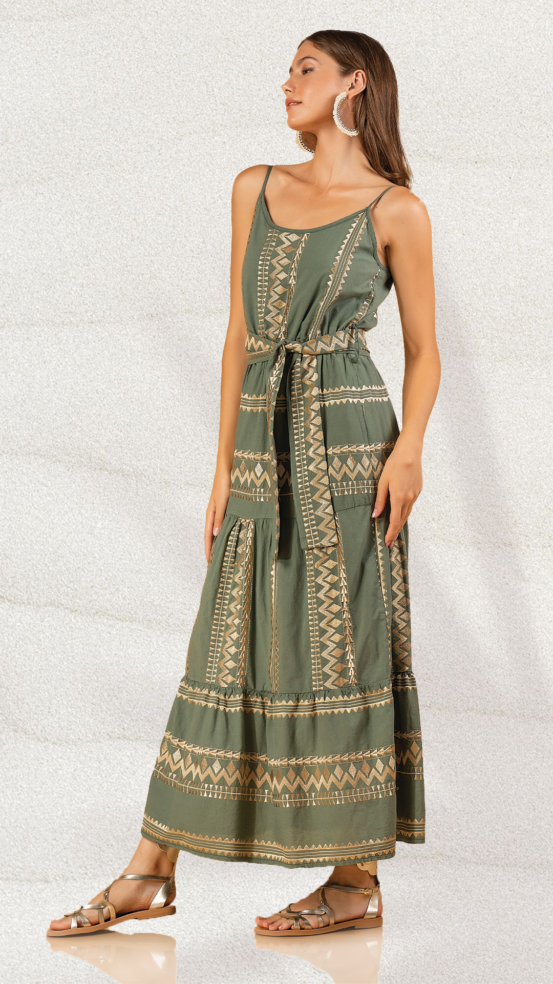 Nerina Embroidered Dress