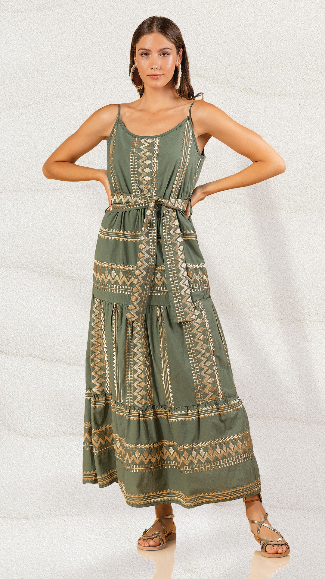 Nerina Embroidered Dress