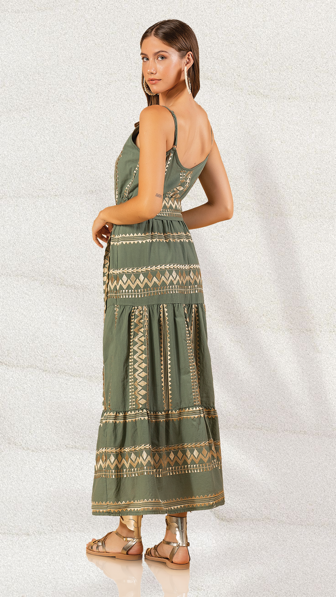 Nerina Embroidered Dress