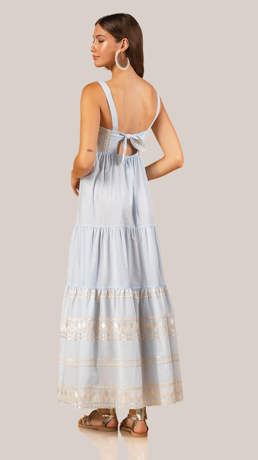 Ione Embroidered Dress