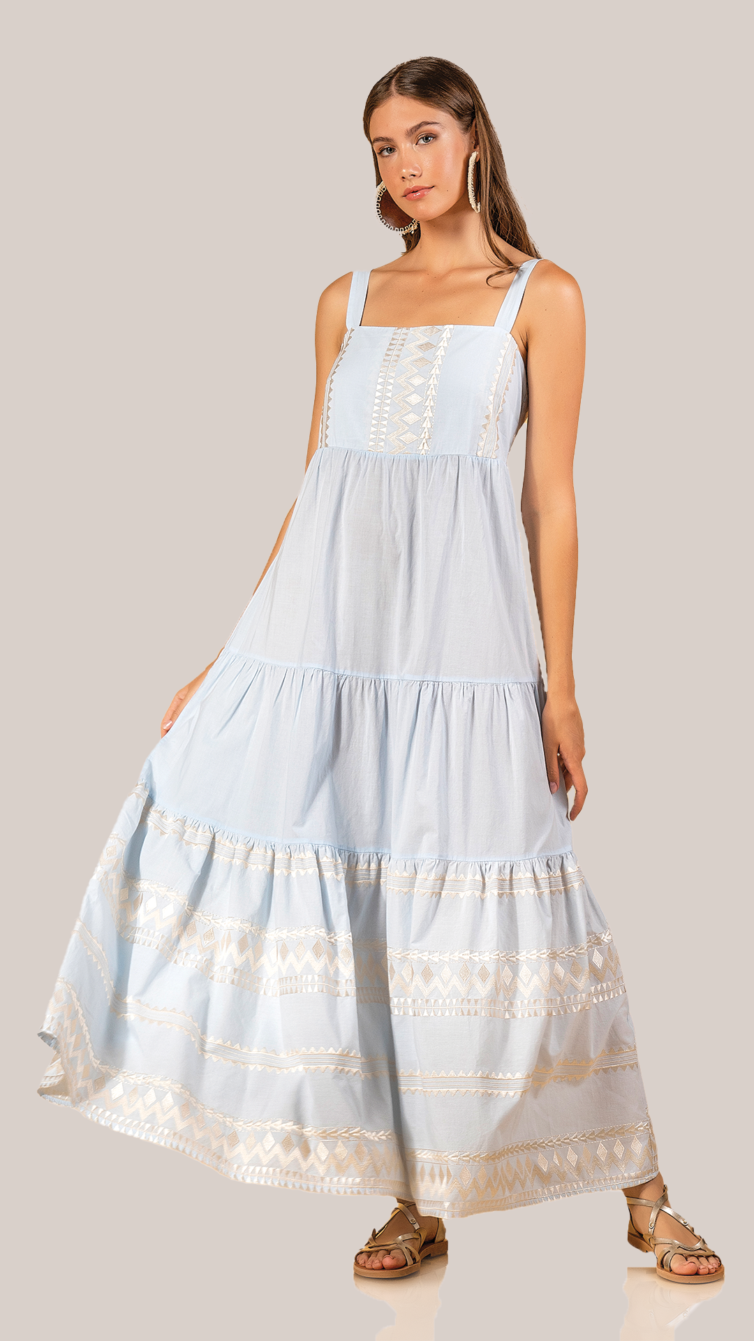 Ione Embroidered Dress
