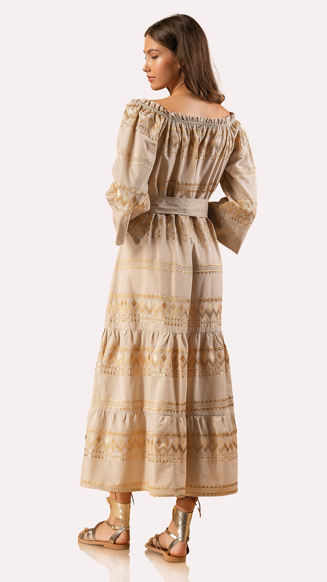 Selene Embroidered Dress