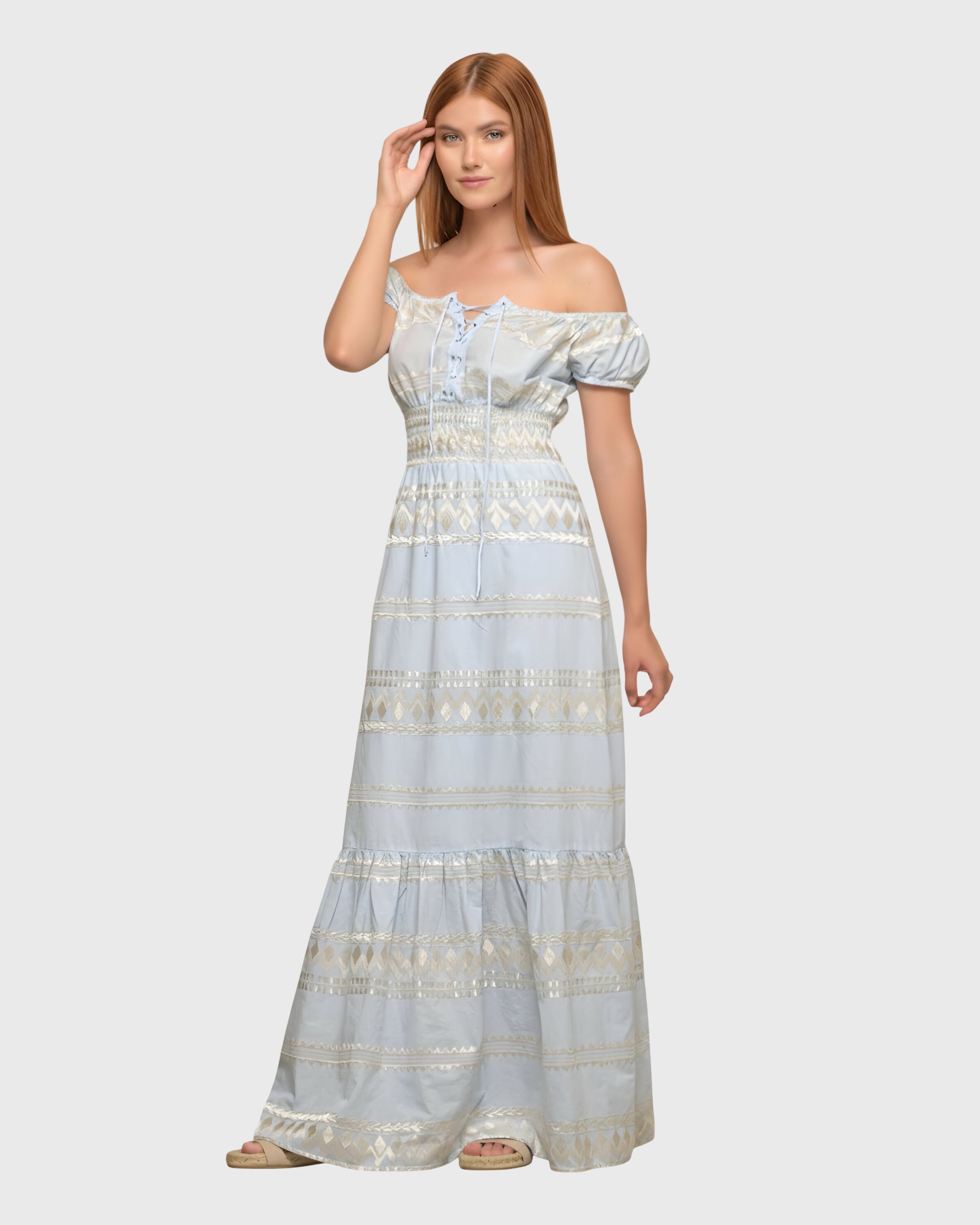 Eirene Embroidered Dress
