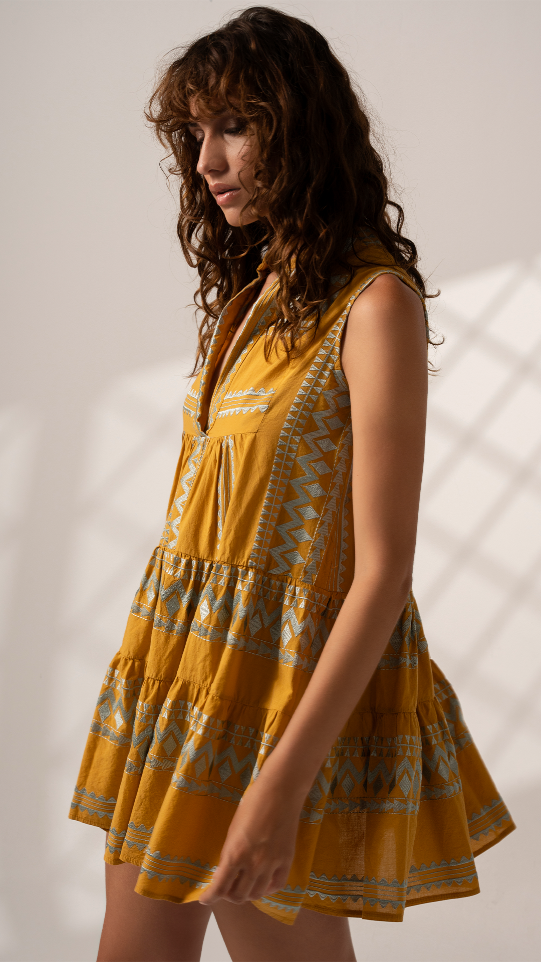 Solana Embroidered Dress