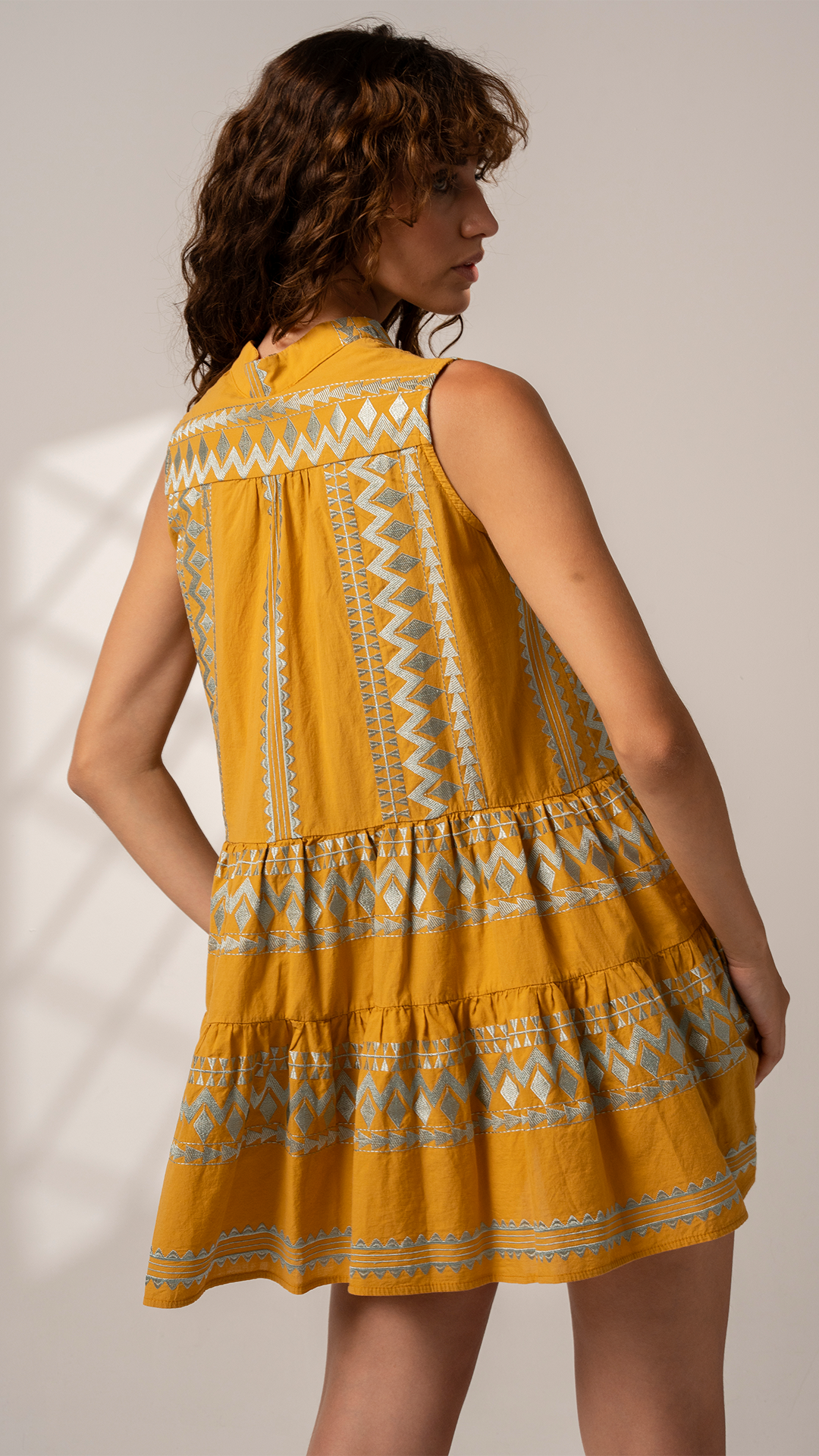 Solana Embroidered Dress