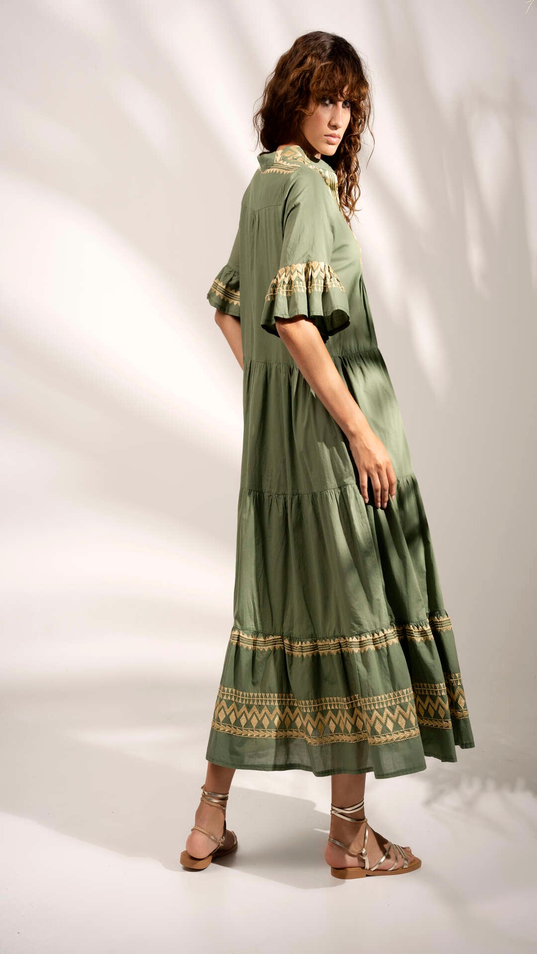 Olenna Embroidered Dress