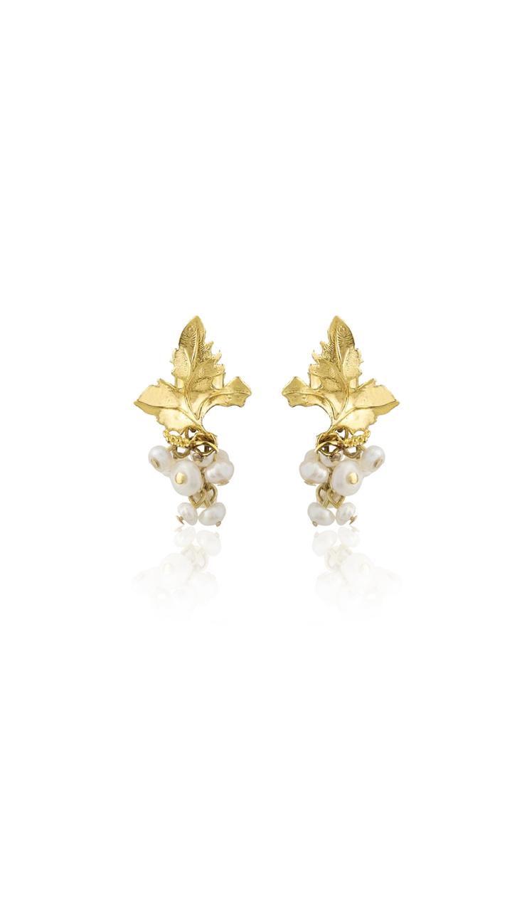 Siena Earrings in Pearl