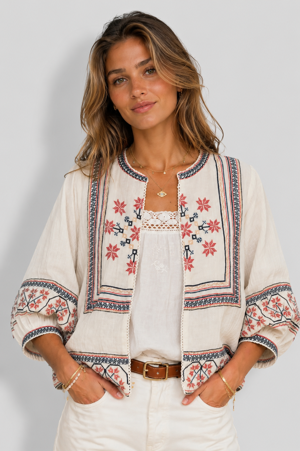 Calista Embroidered Jacket