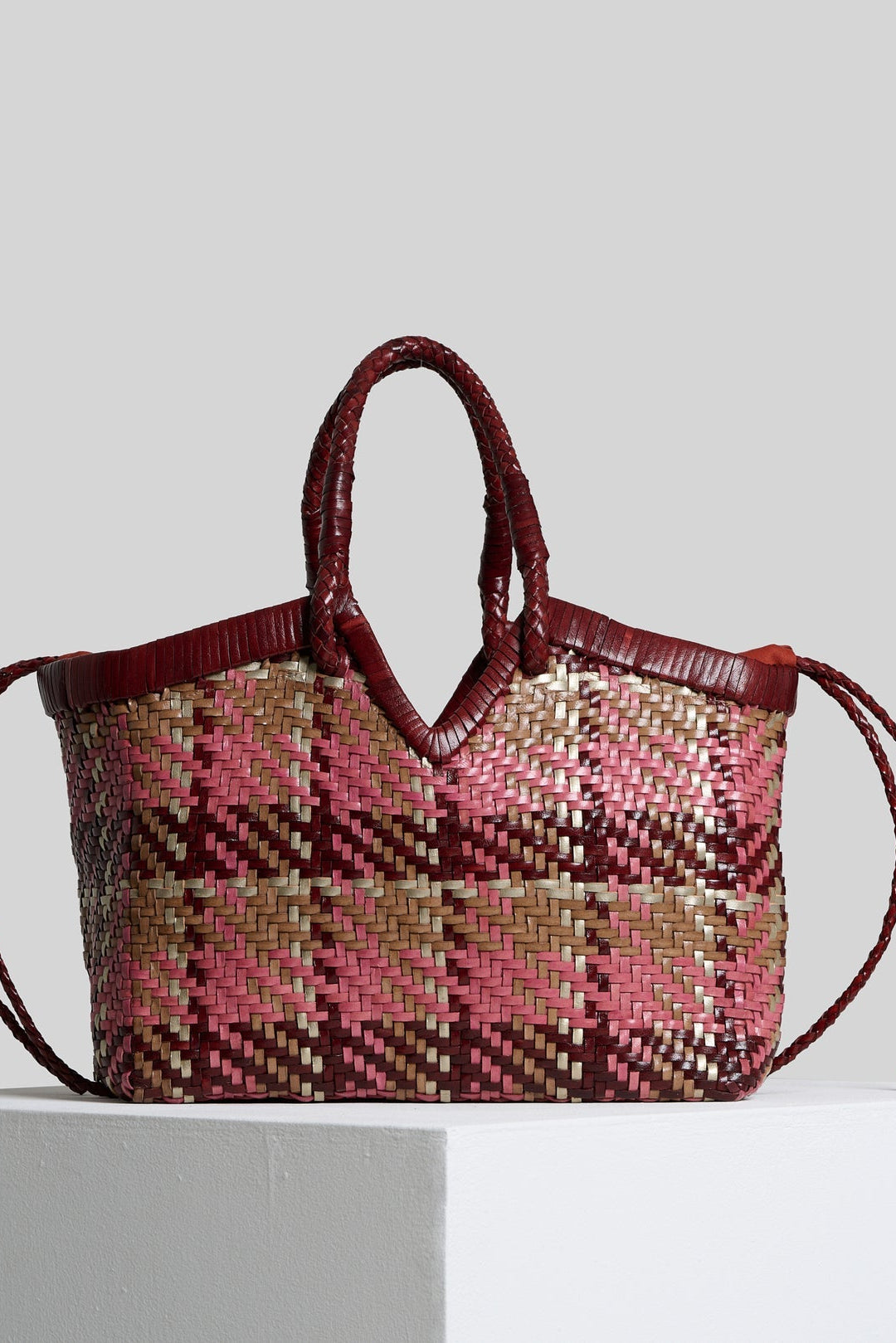 Cruelia Madras Pink Barolo Taupe Platinum