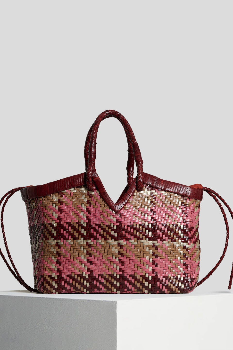 Cruelia Madras Pink Barolo Taupe Platinum