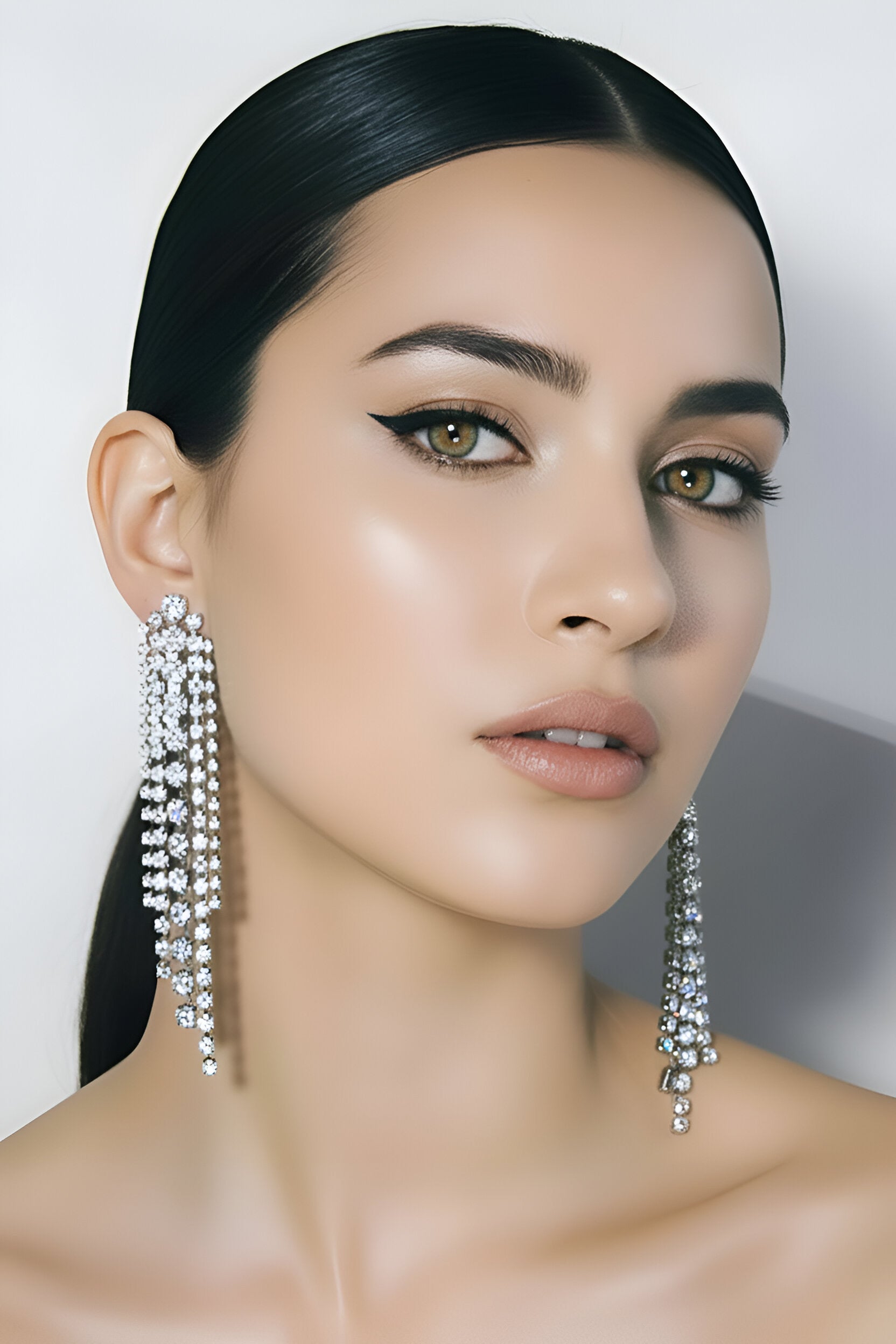 Timeless Earrings #6 in Crystal.