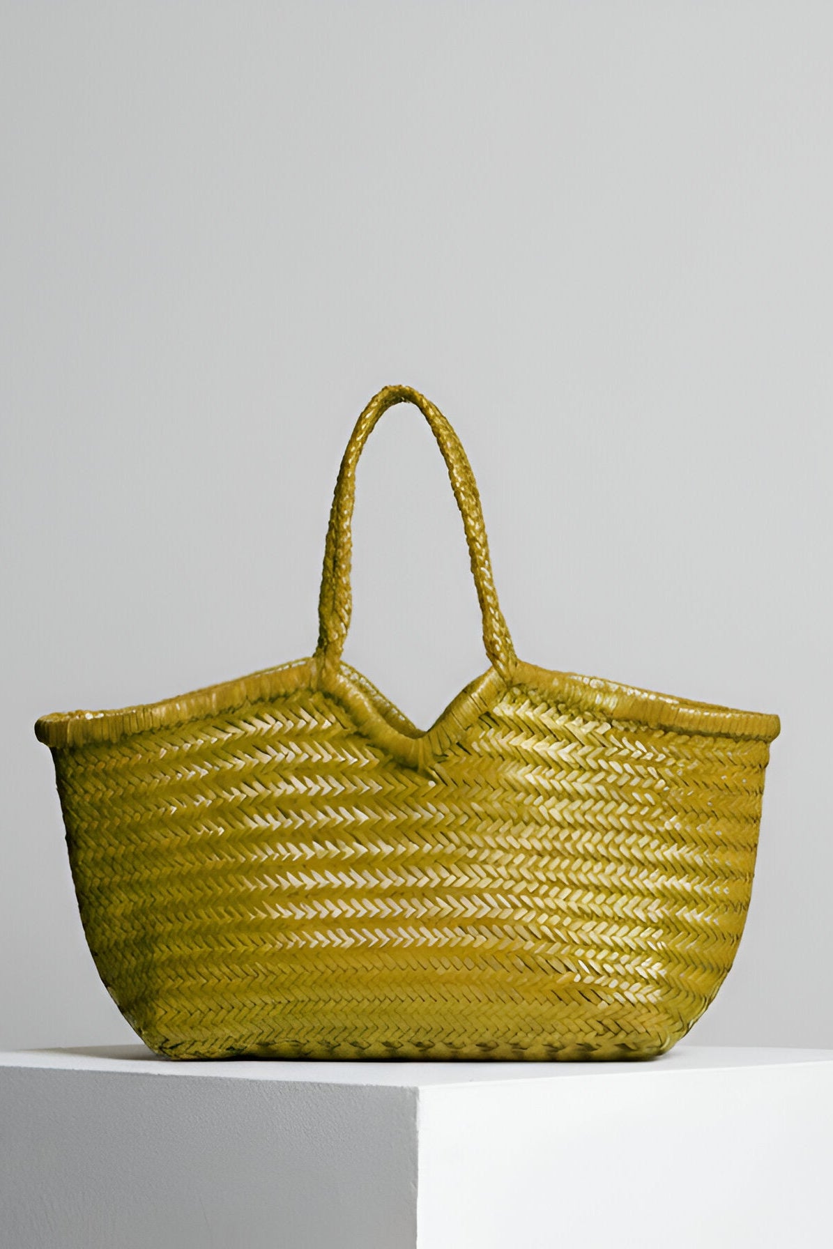 Neruda Mustard Tote Bag