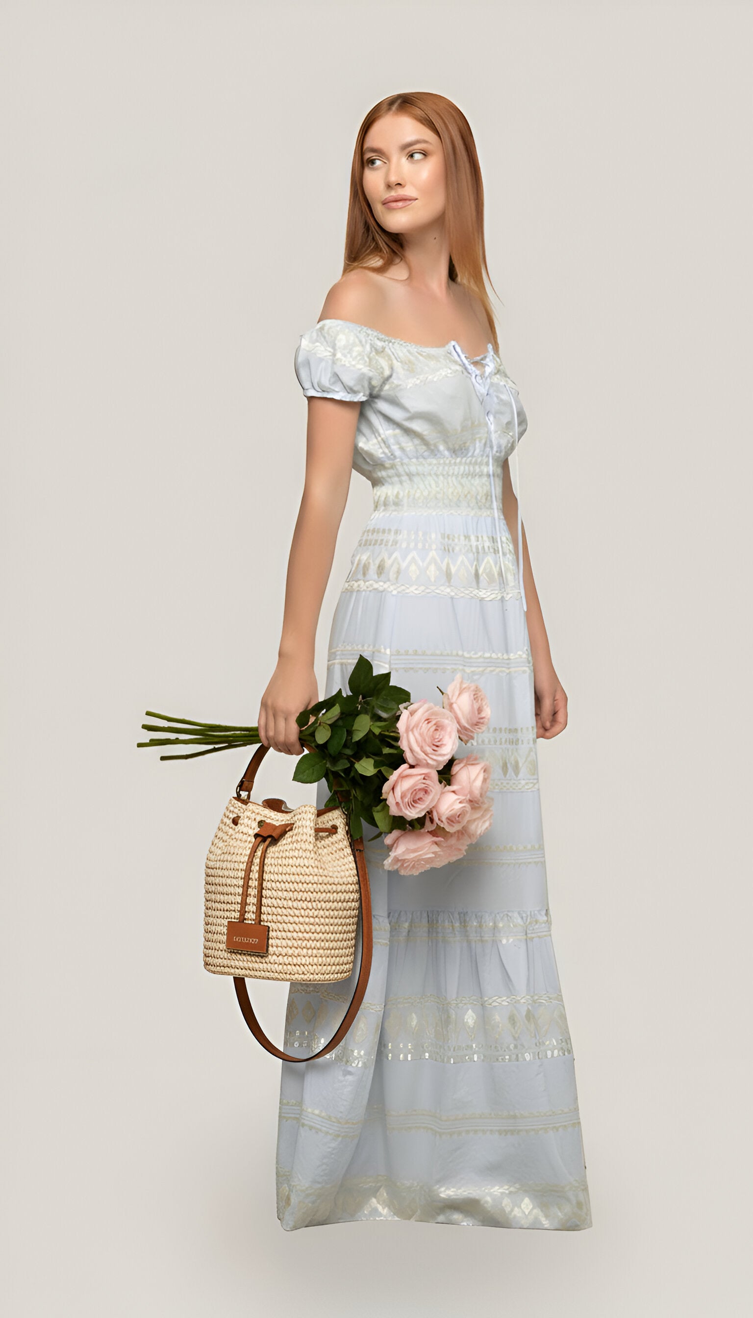 Eirene Embroidered Dress