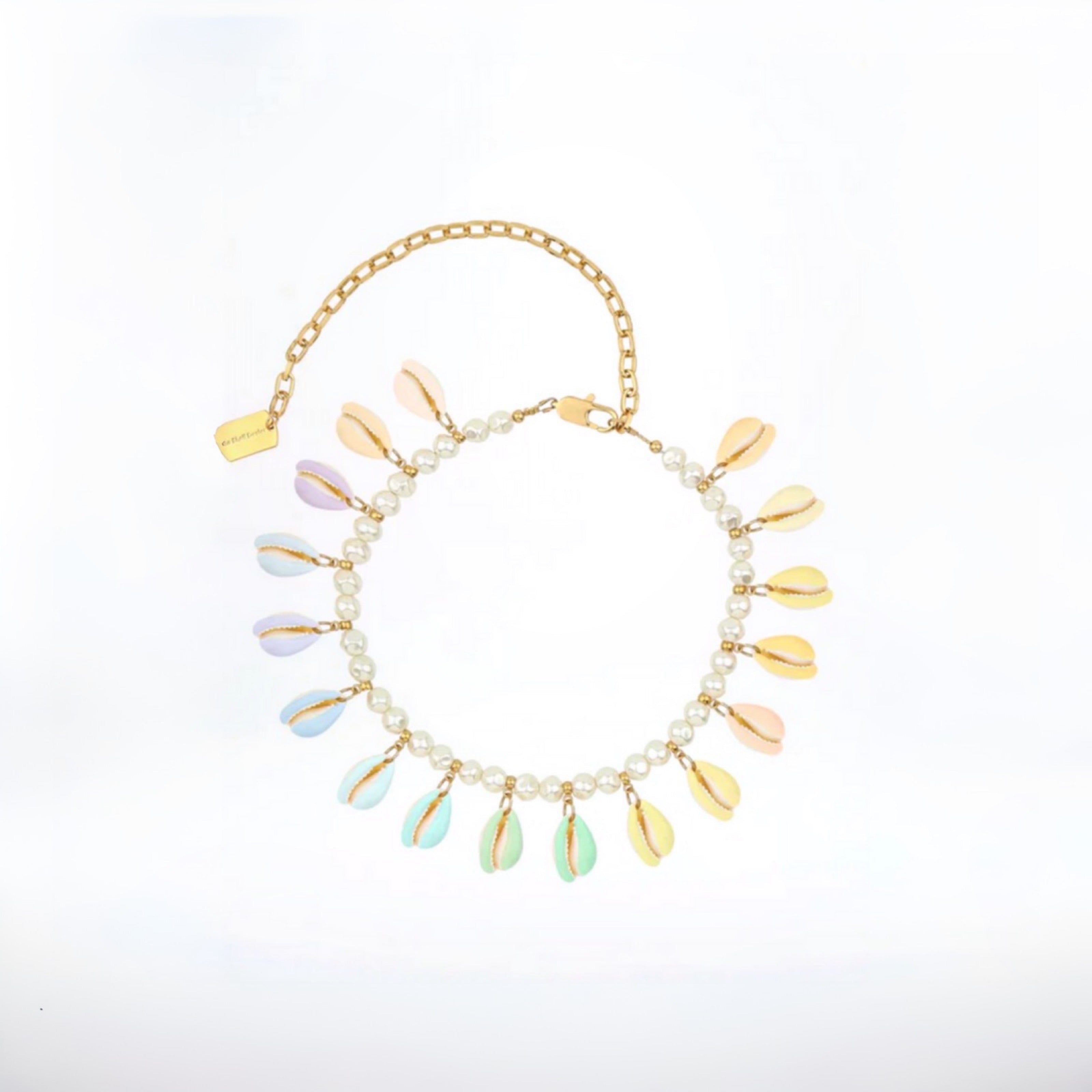 Shell Necklace in Pastel