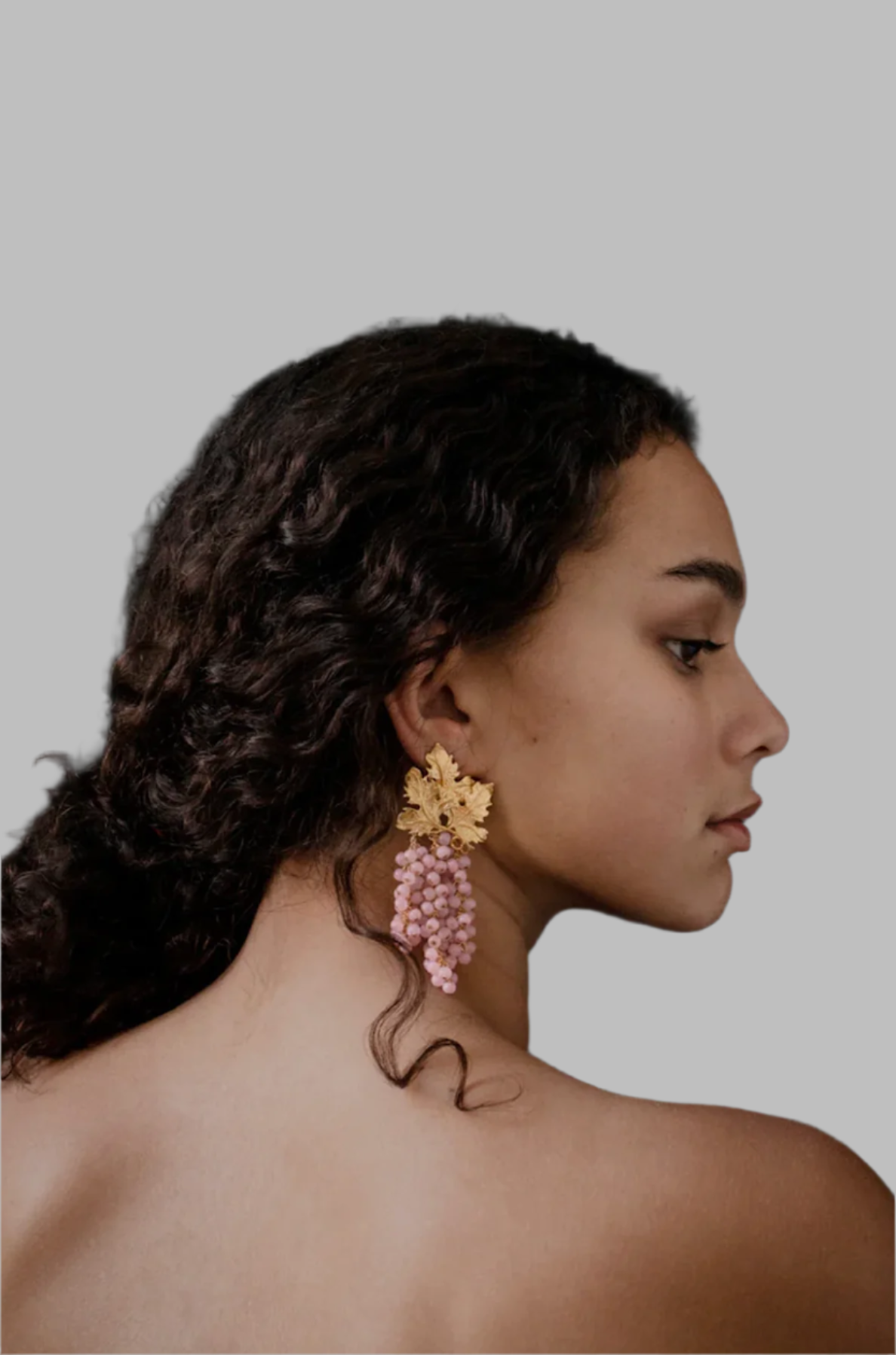 Adile Earrings in Pink