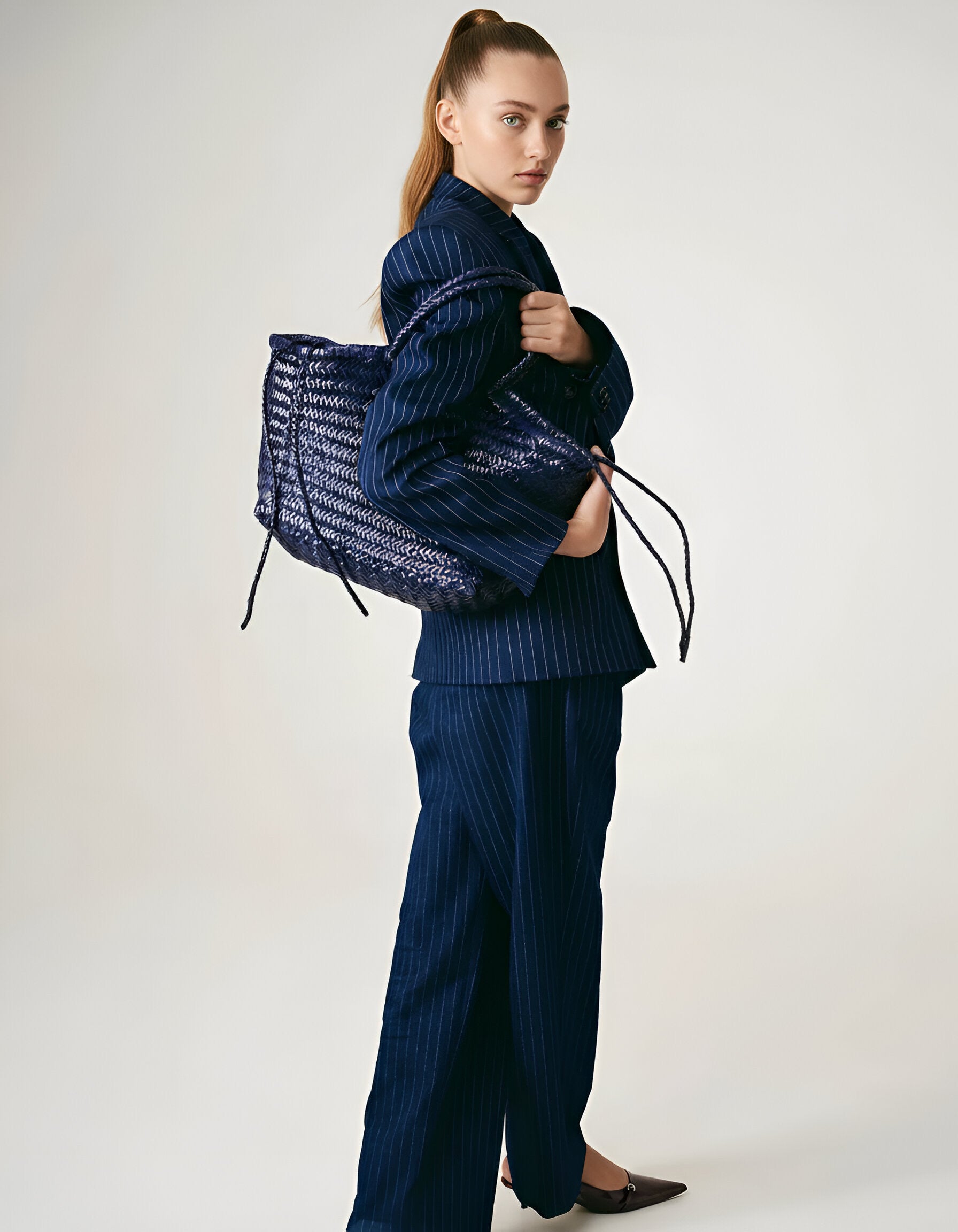 Neruda Blue Tote Bag