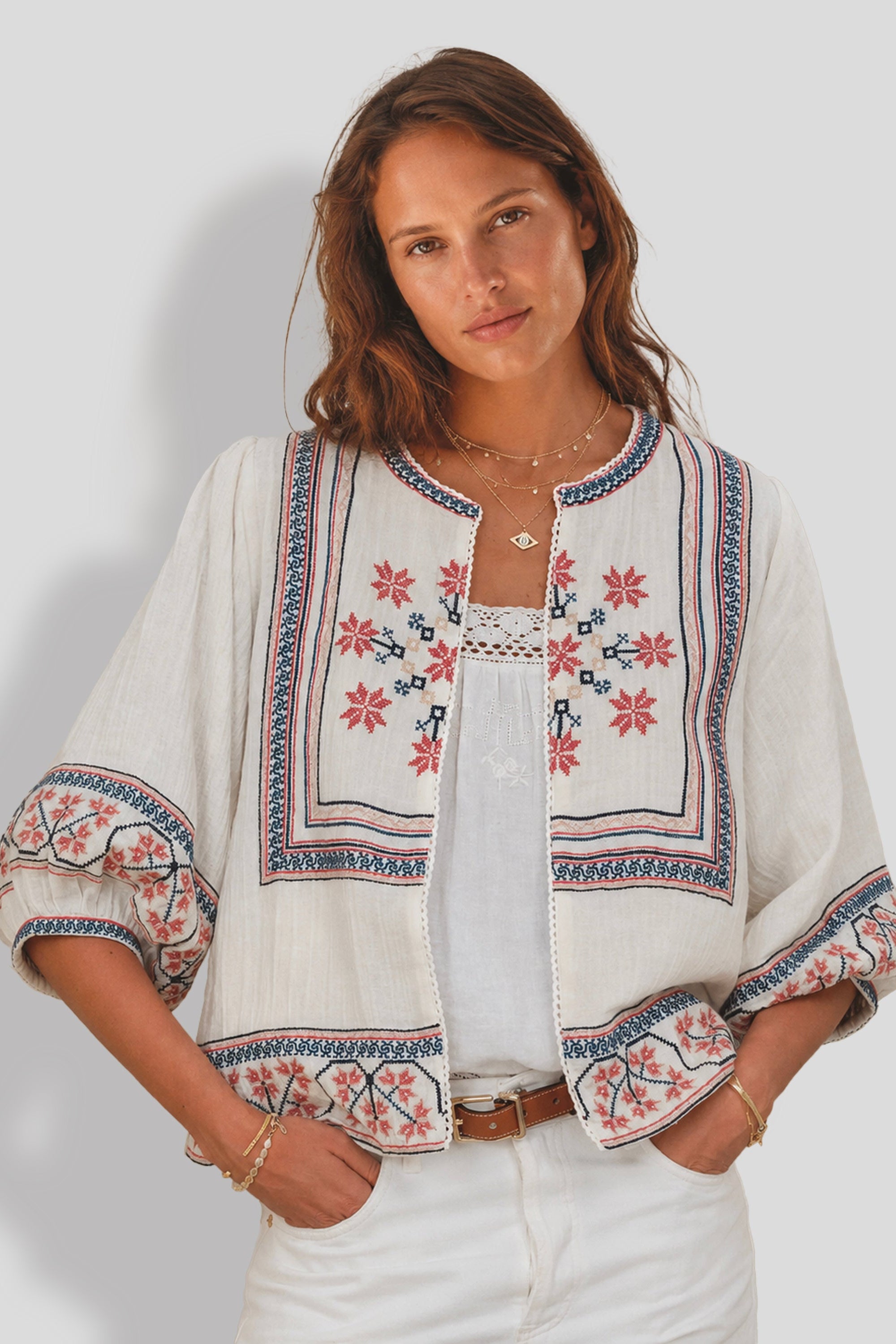 Calista Embroidered Jacket