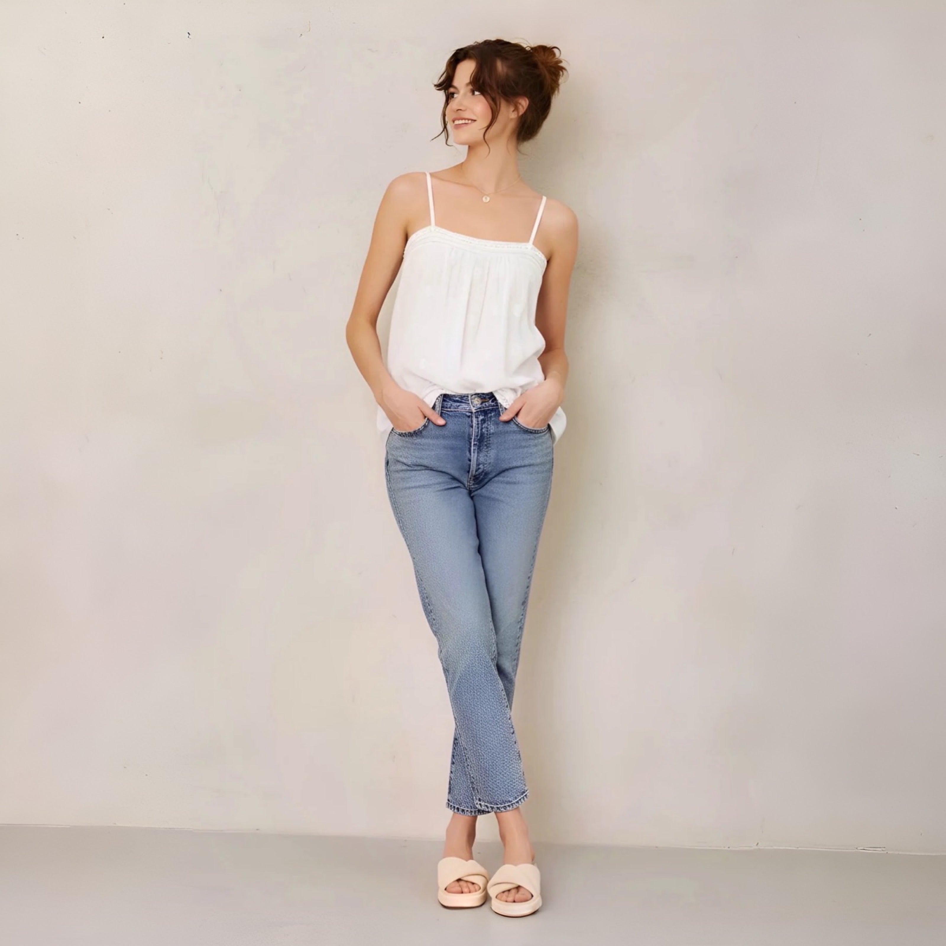 Livie Embroidered Cami