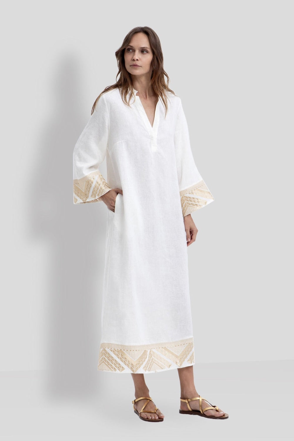 Maxi Pyramids Dress