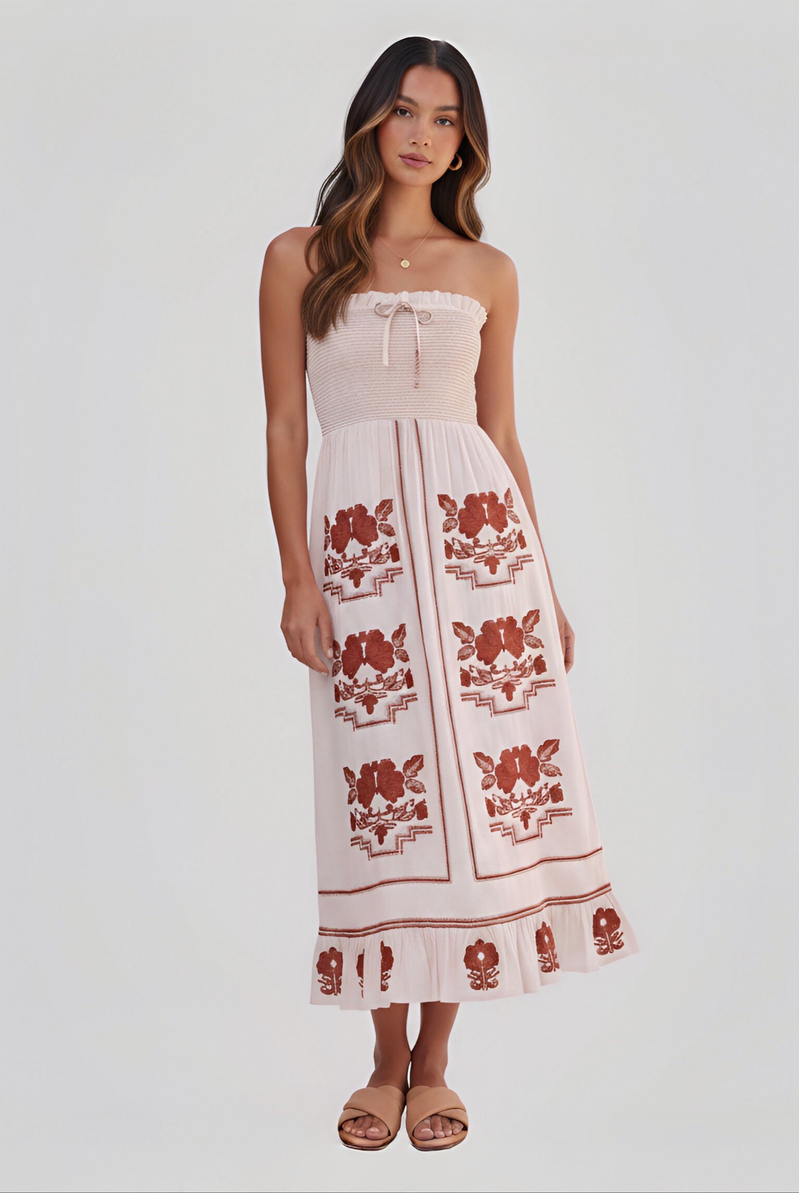 Carmi Embroidered Sundress
