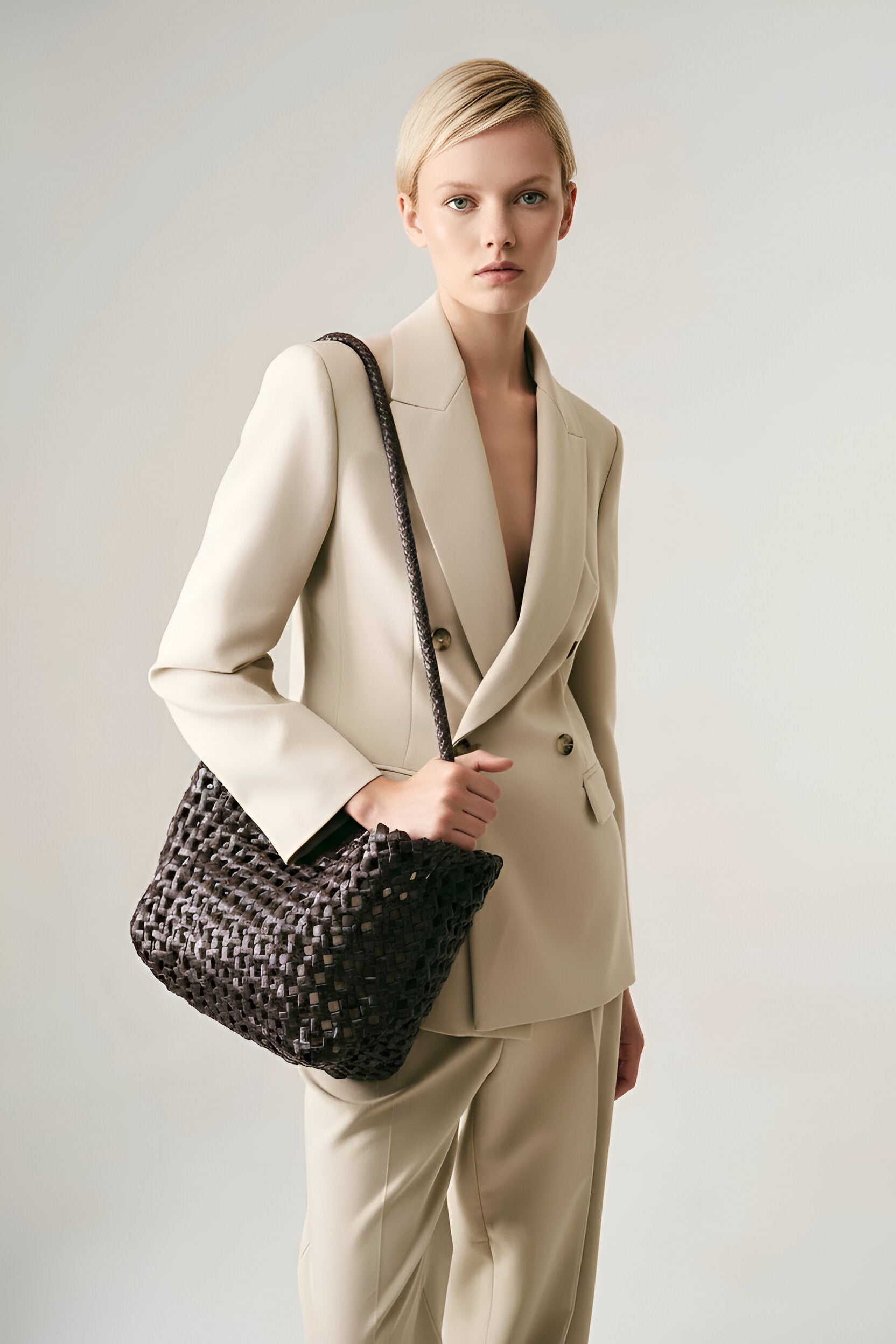 Mondrian Chocolate Bag