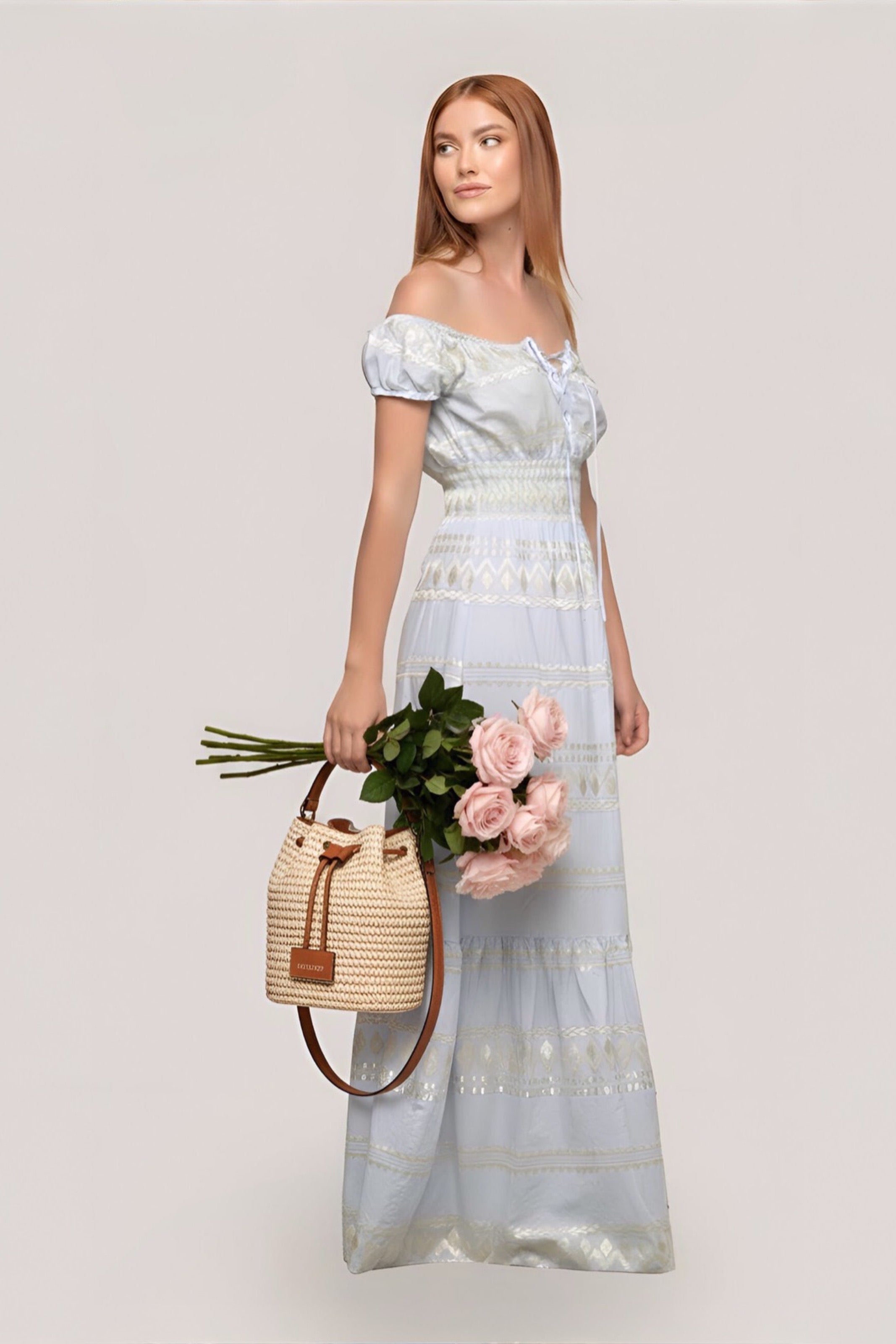 Eirene Embroidered Dress