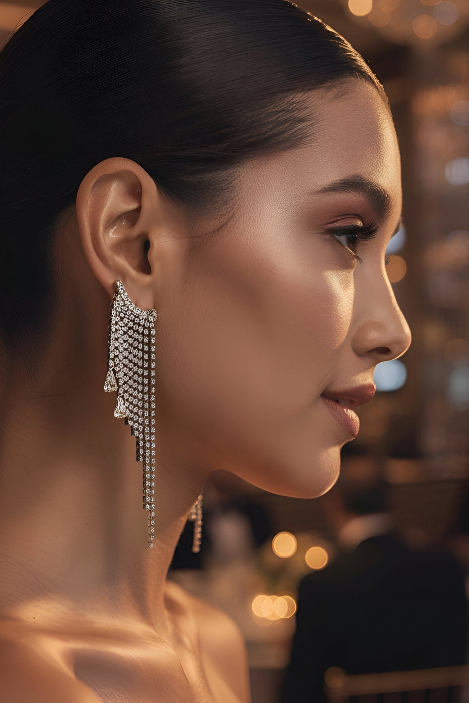 Rainfall Earrings #1.