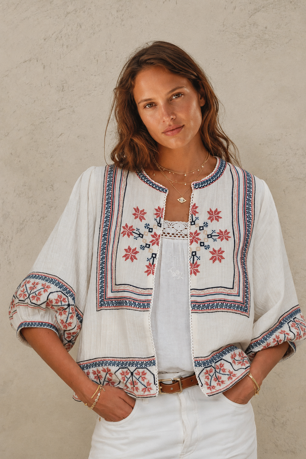 Calista Embroidered Jacket