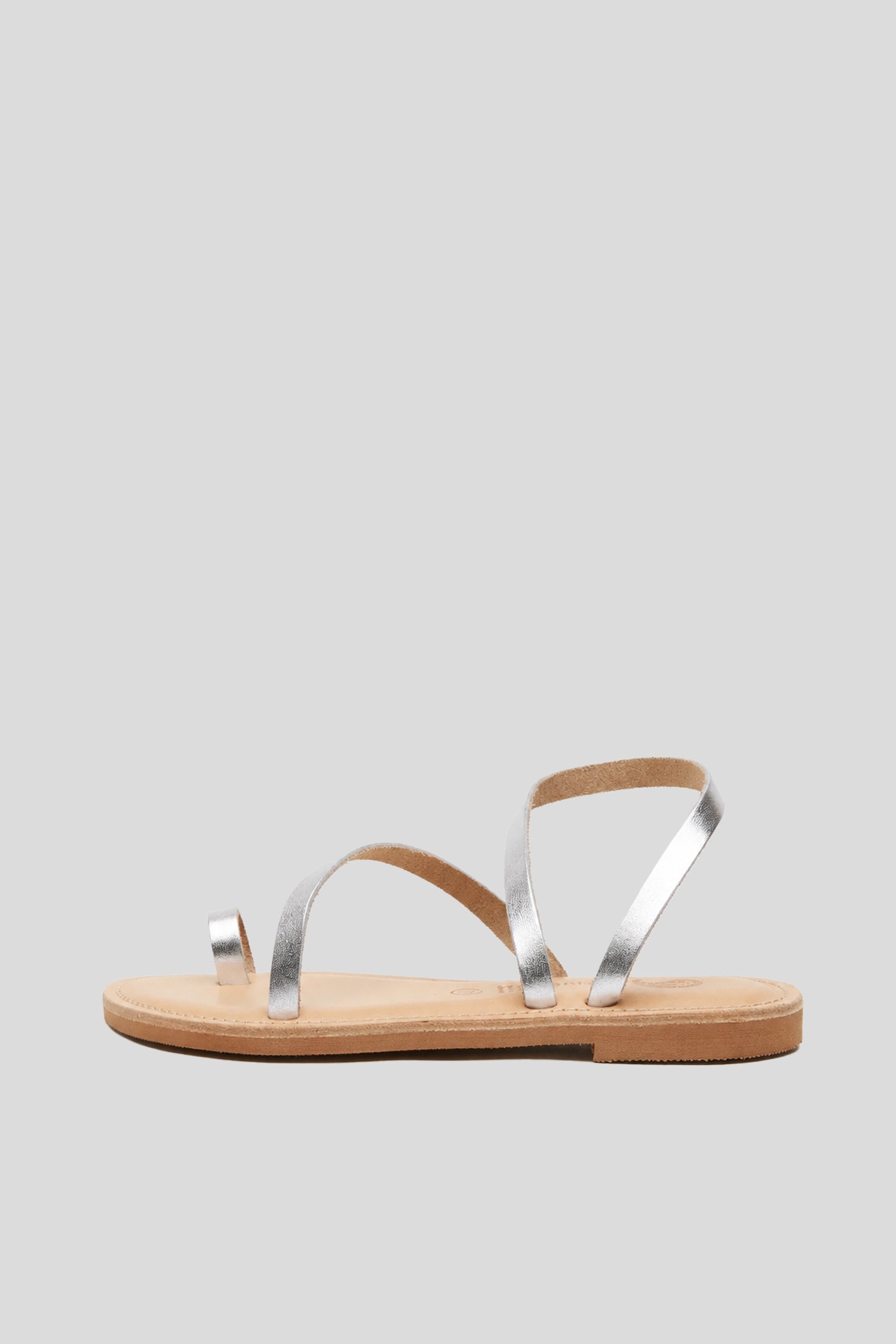 Lilou Silver Sandals
