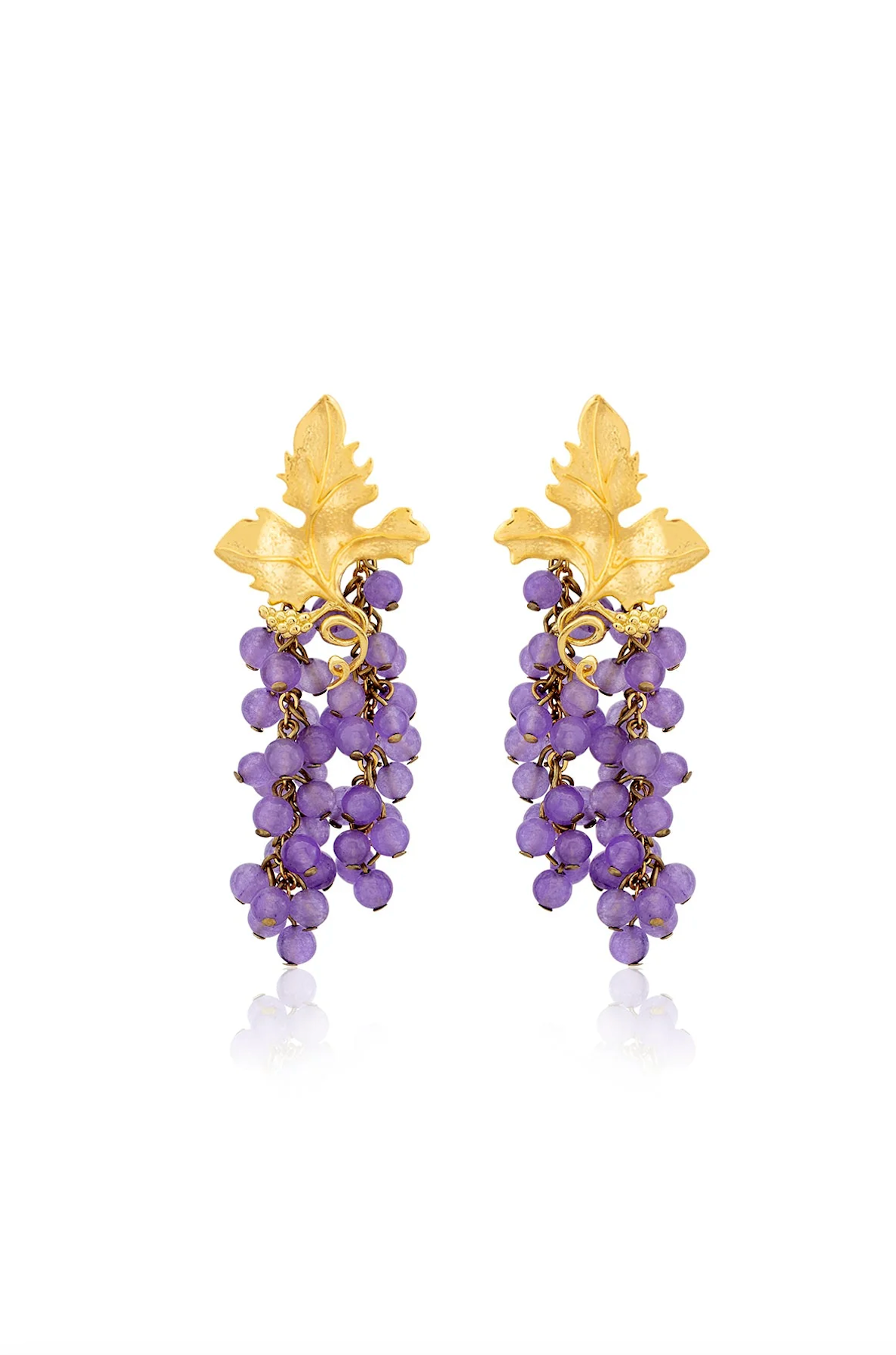 Mini Adile Earrings in Lilac