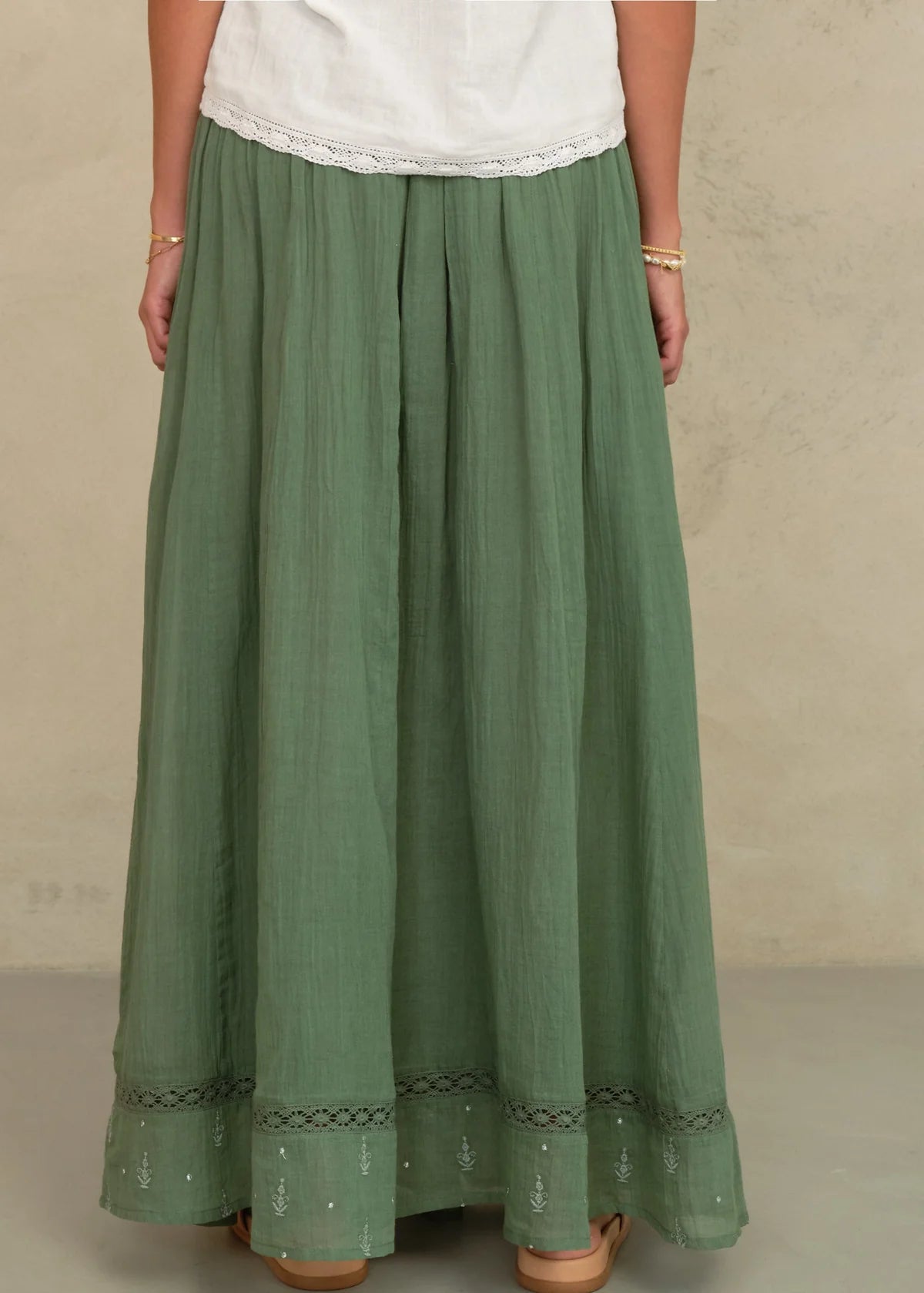 Seri Sage Maxi Skirt