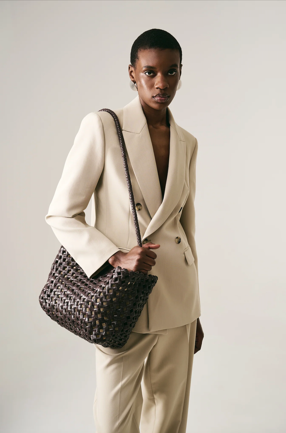 Mondrian Chocolate Bag