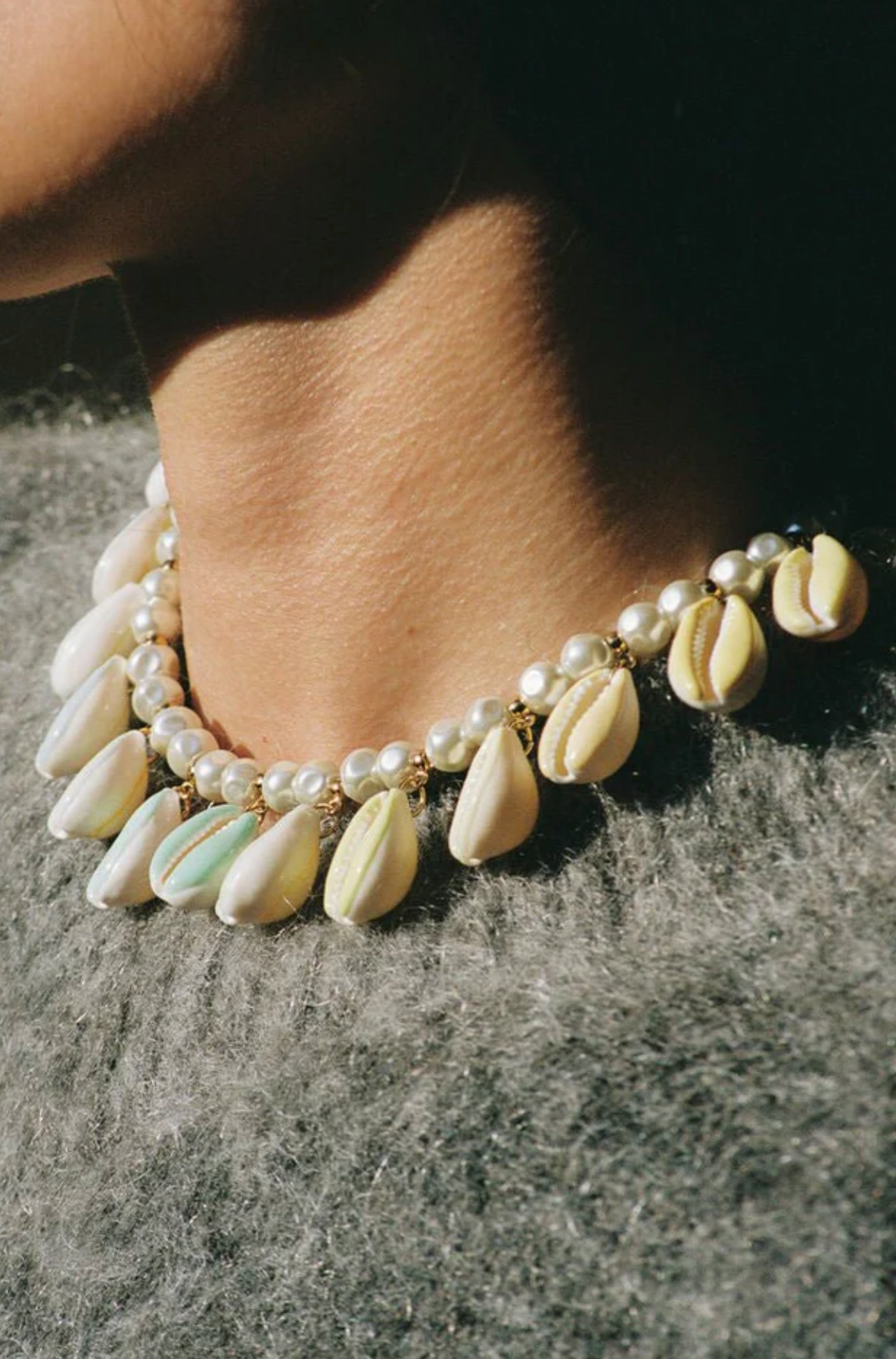 Shell Necklace in Pastel
