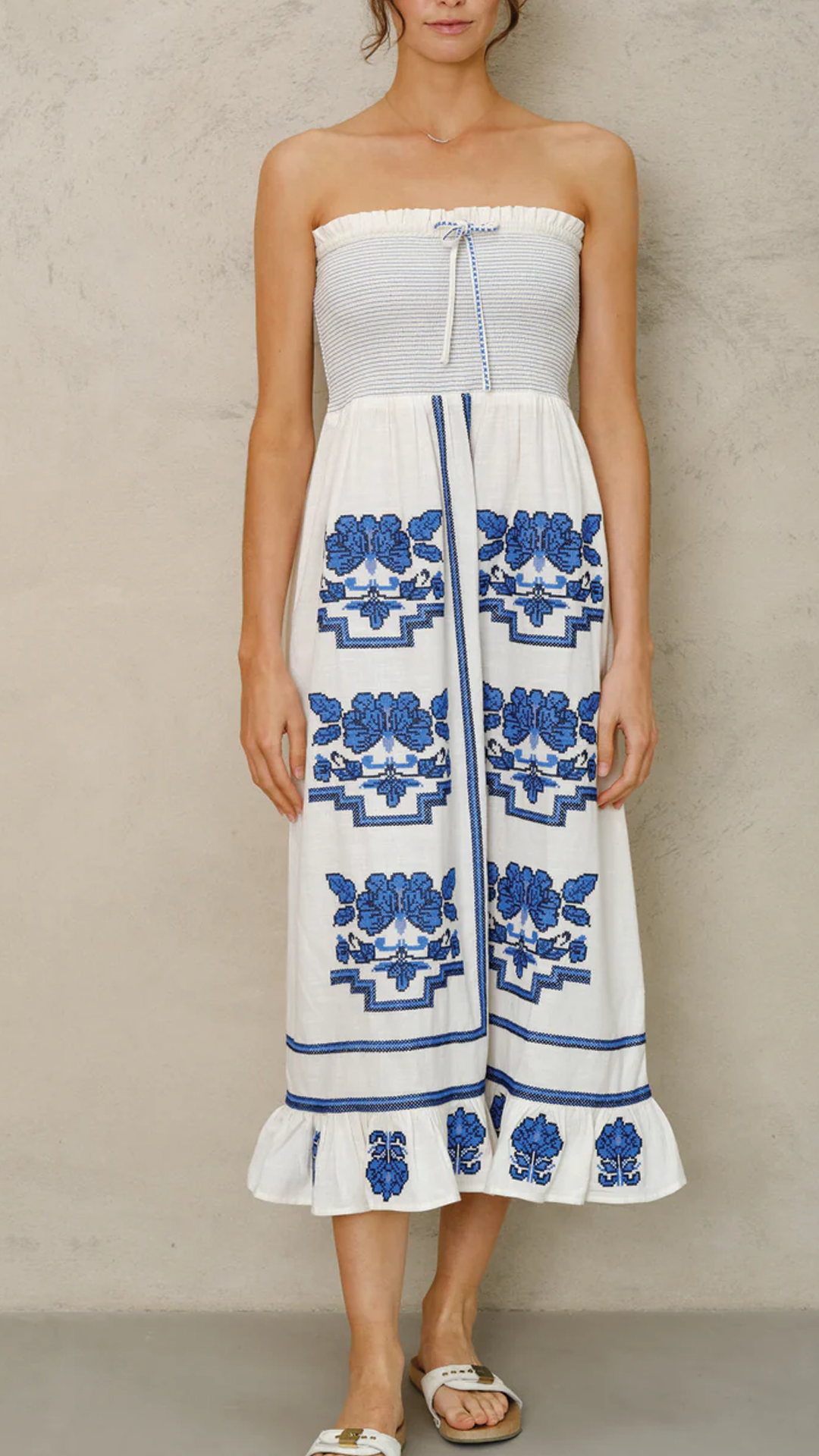 Carmi Embroidered Sundress