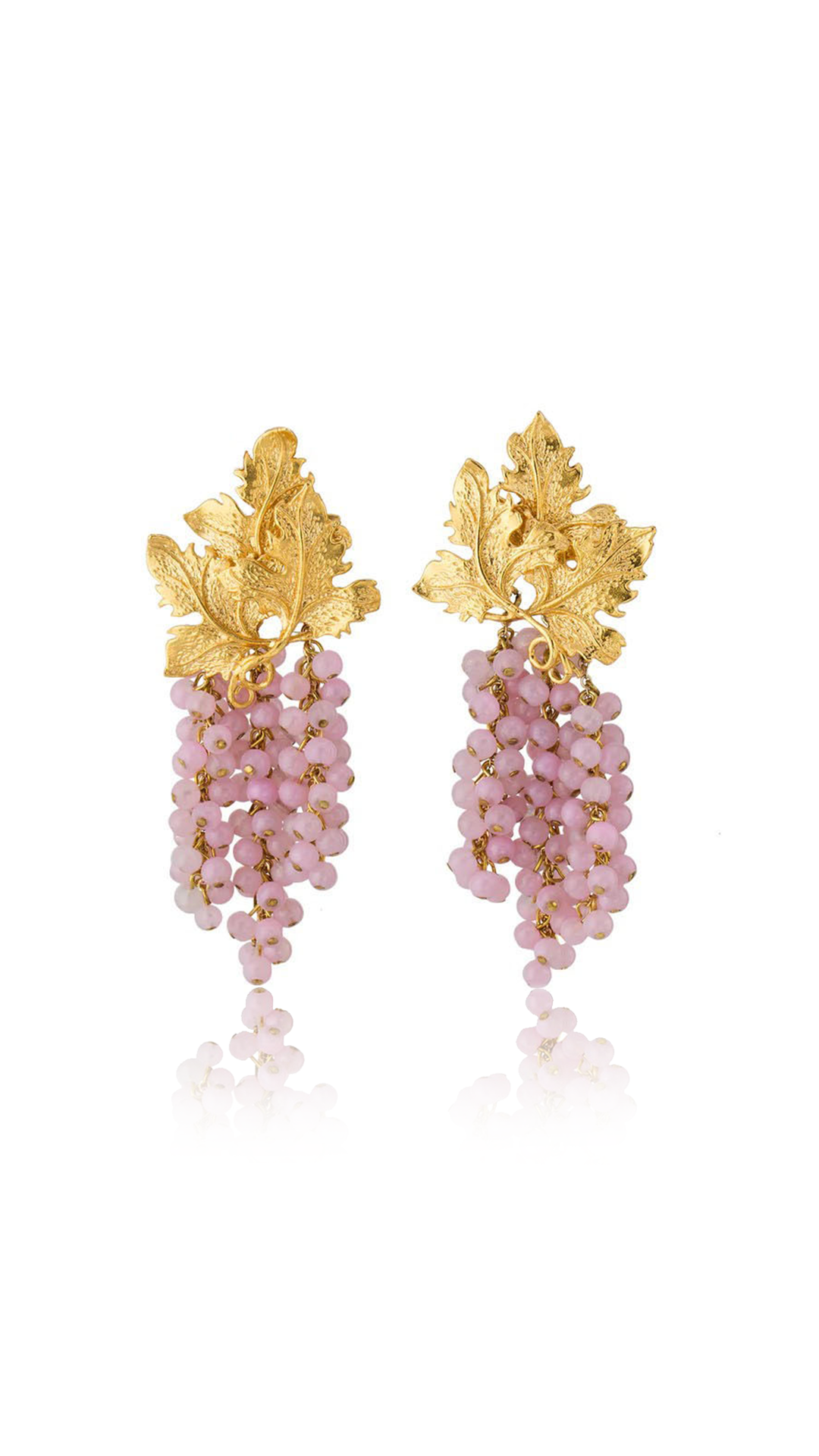 Adile Earrings in Pink