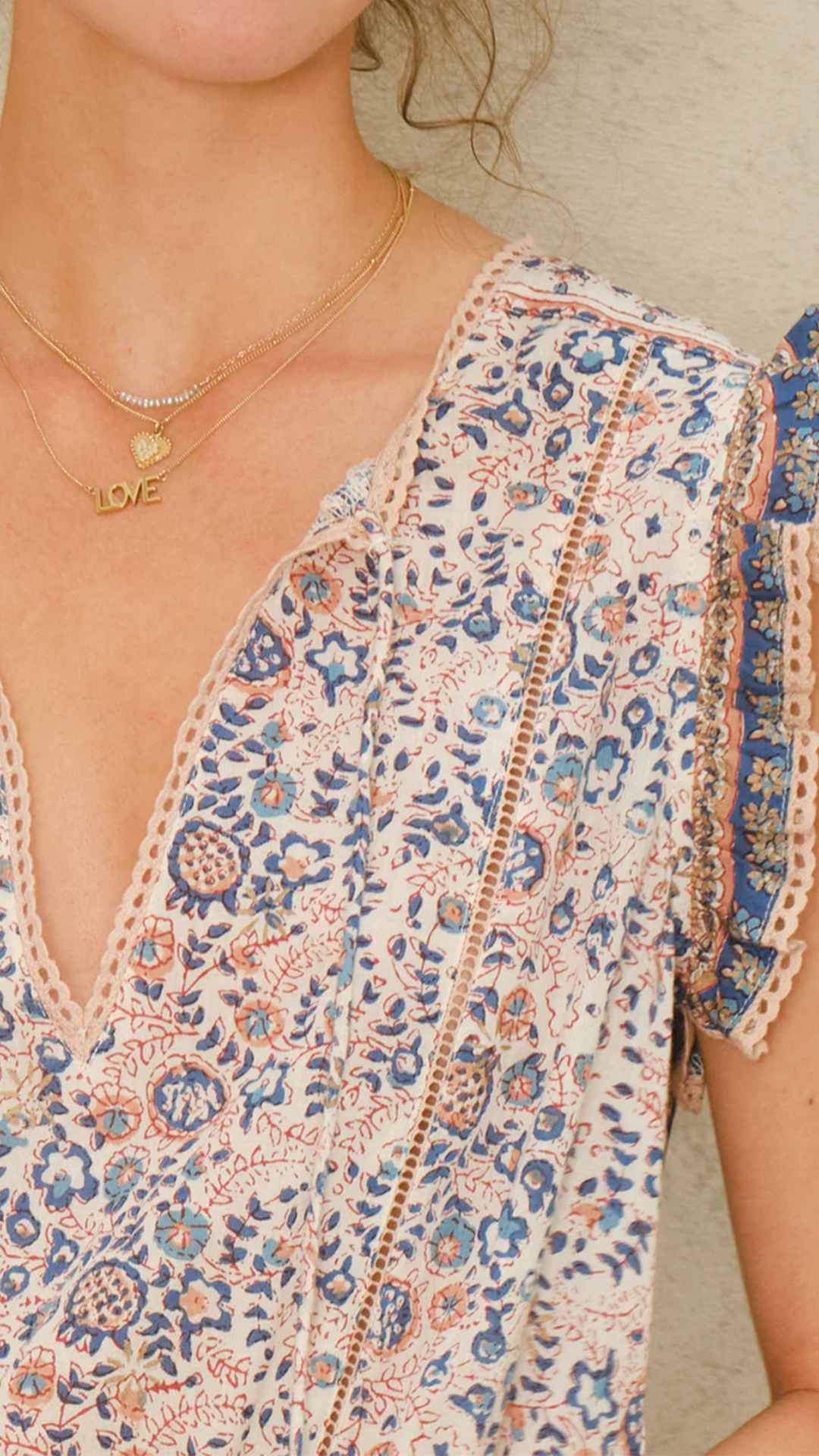 Cass Print Sundress