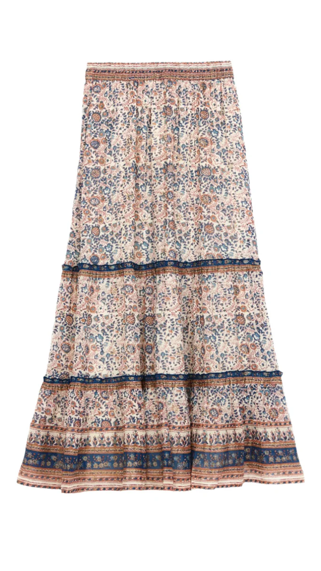 Cass Print Maxi Skirt