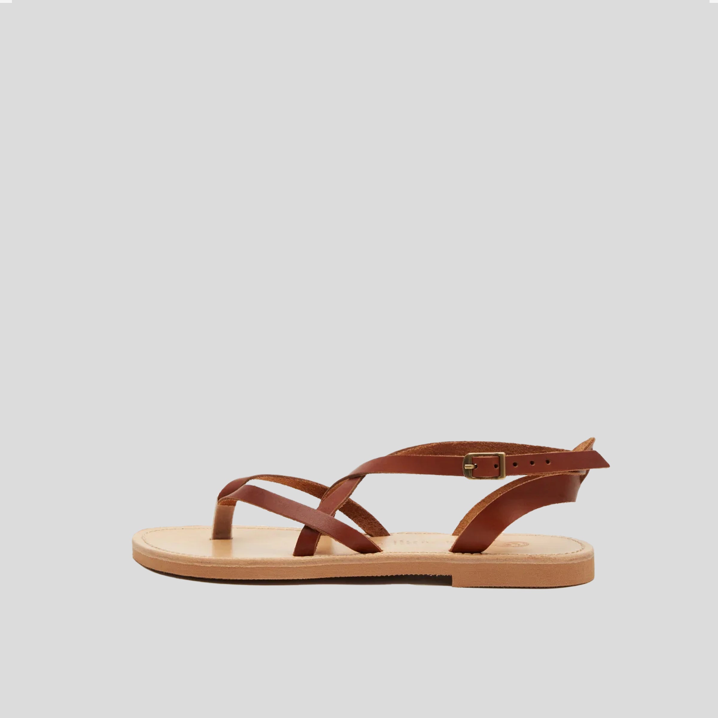 Marie Camel Sandals.