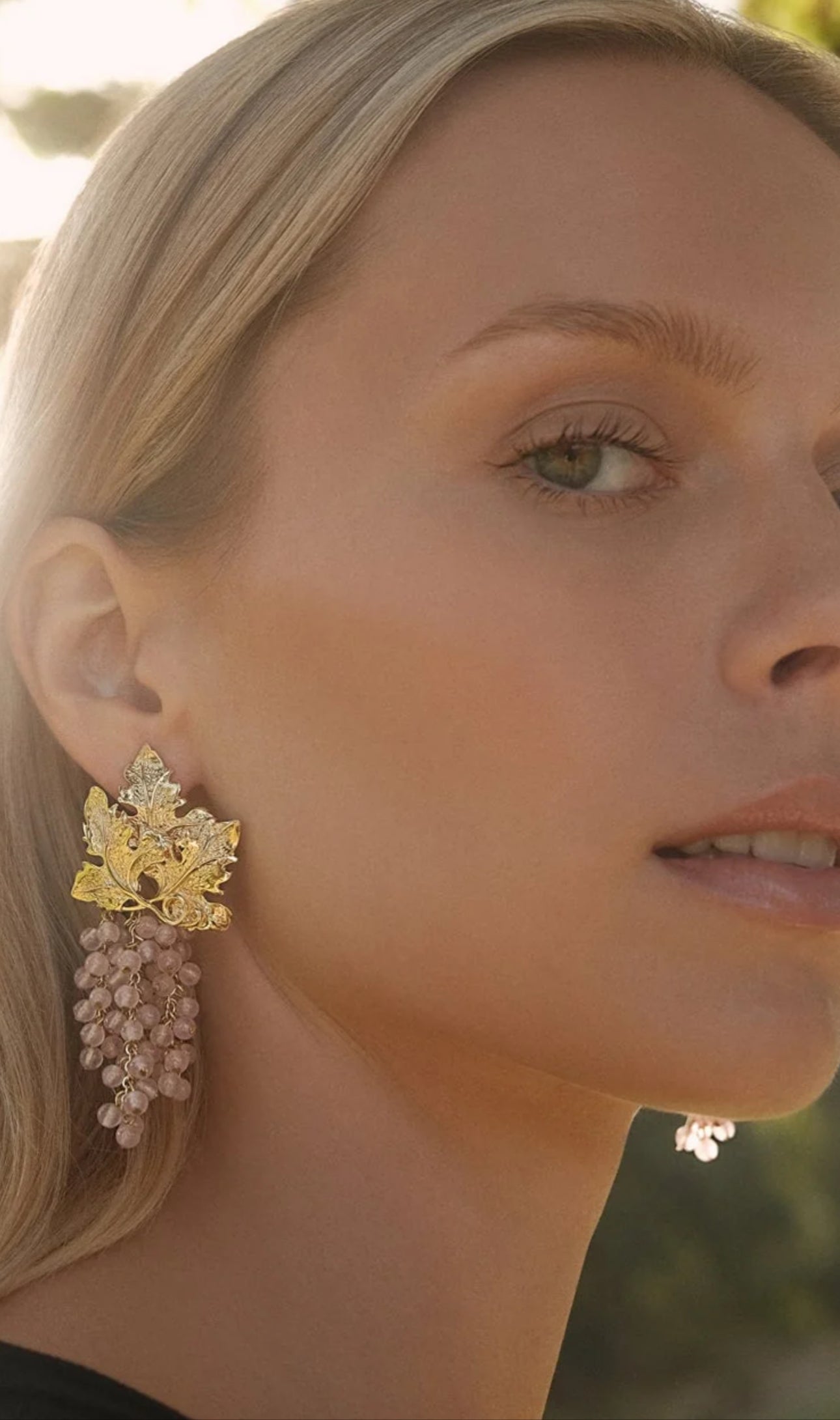 Adile Earrings in Pink