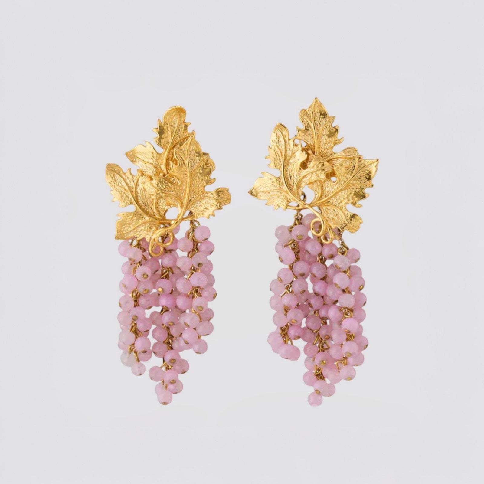 Adile Earrings in Pink