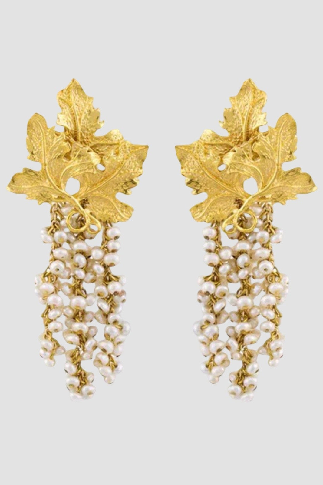 Adile Earrings in Pearl