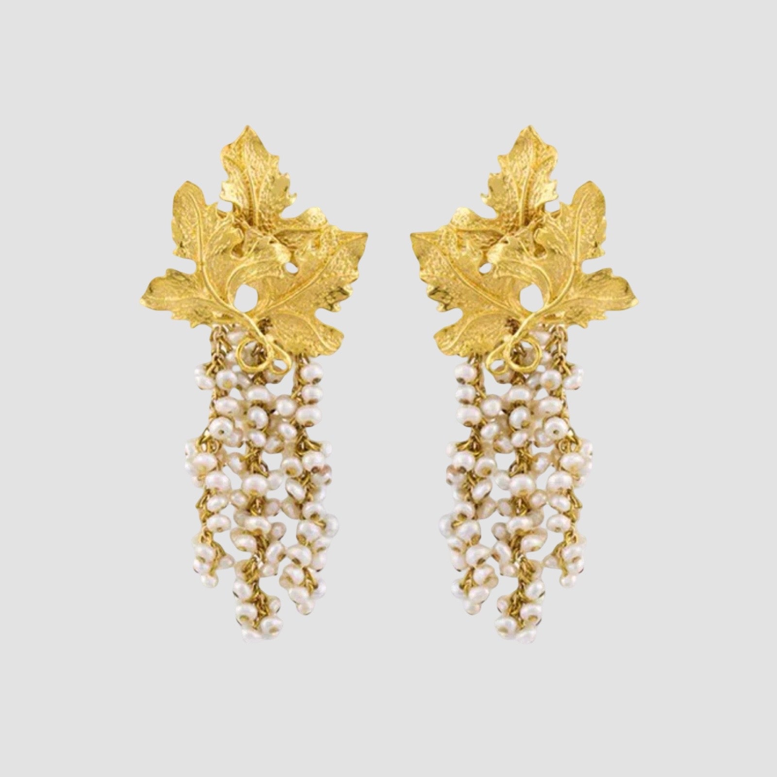 Adile Earrings in Pearl