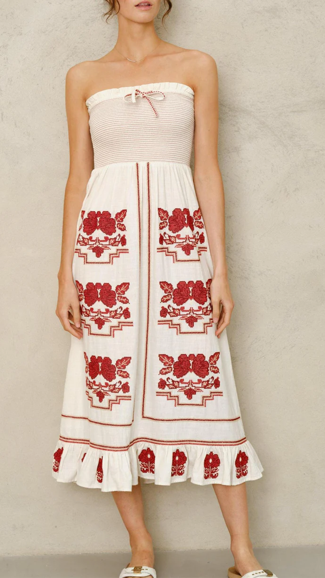 Carmi Embroidered Sundress