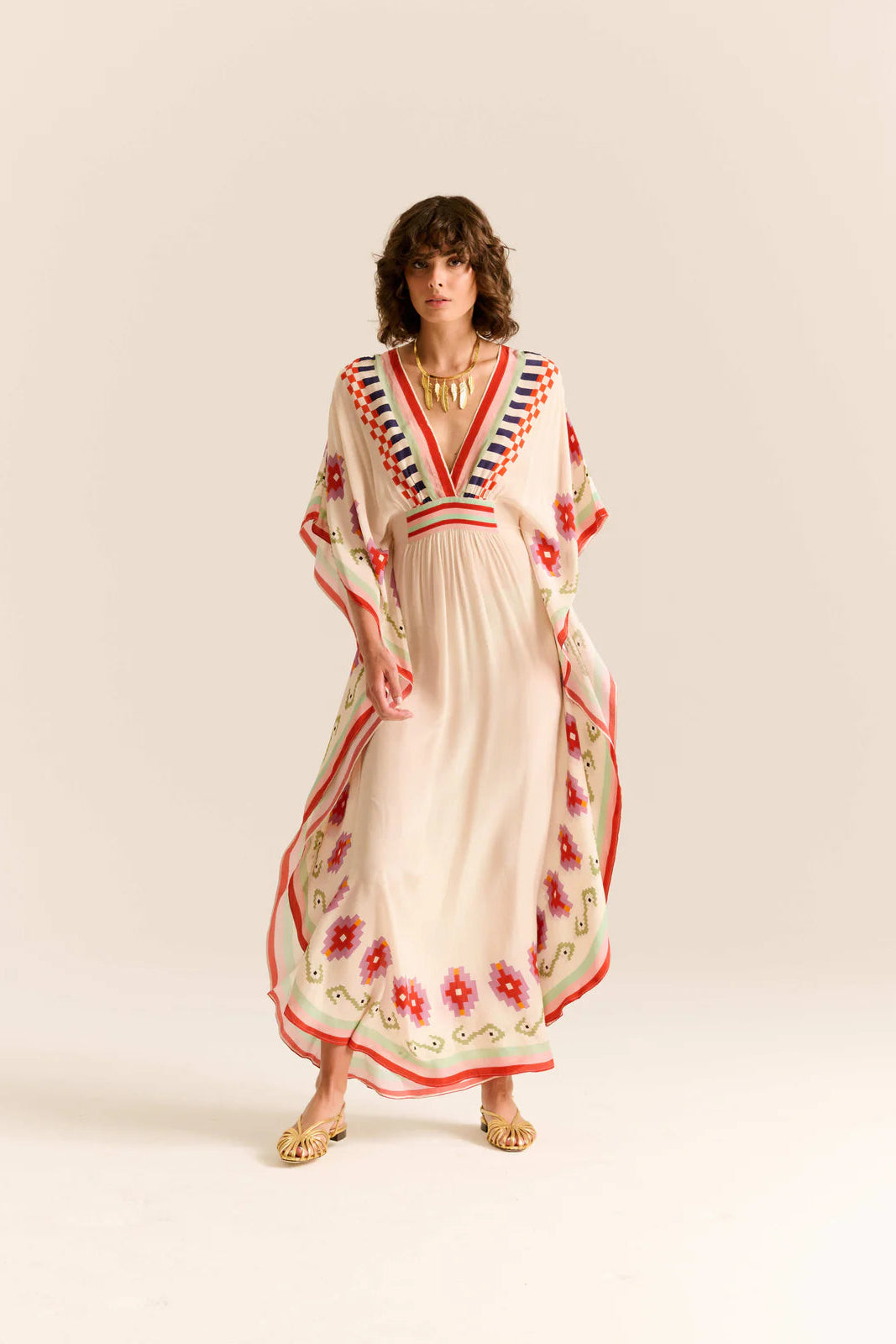 carolina k Taiel kaftan dress