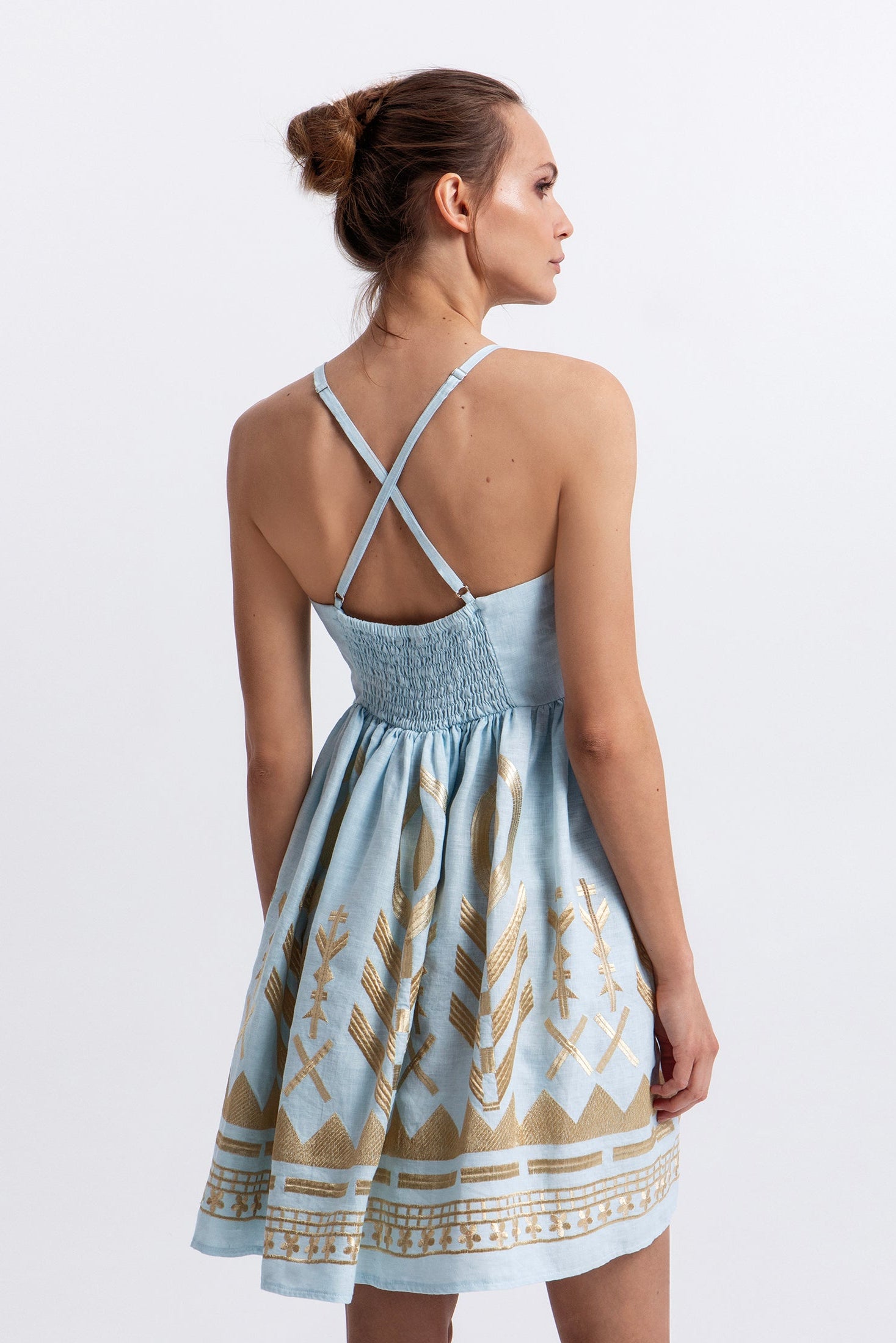 Feather Cross-Back Mini