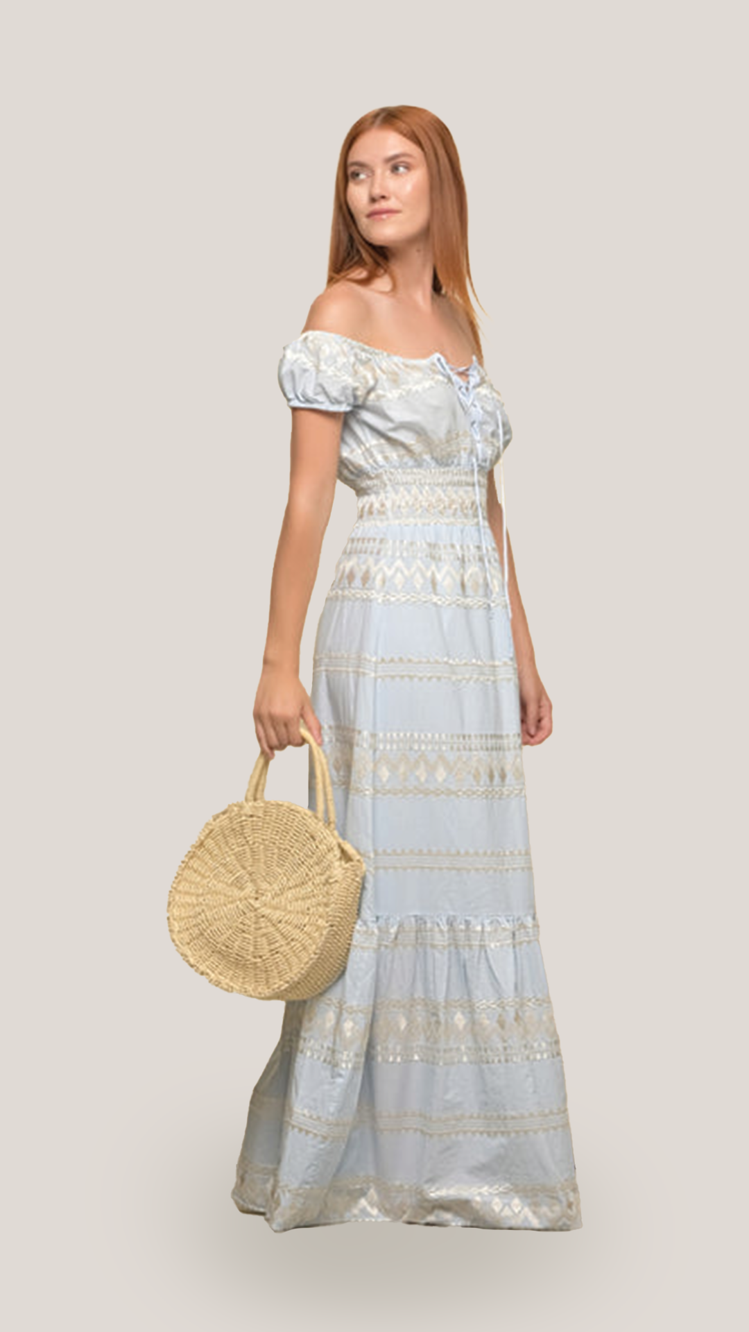 Eirene Embroidered Dress