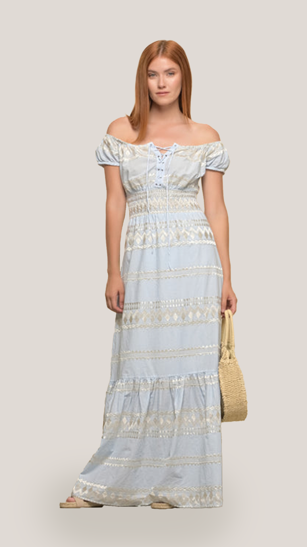Eirene Embroidered Dress