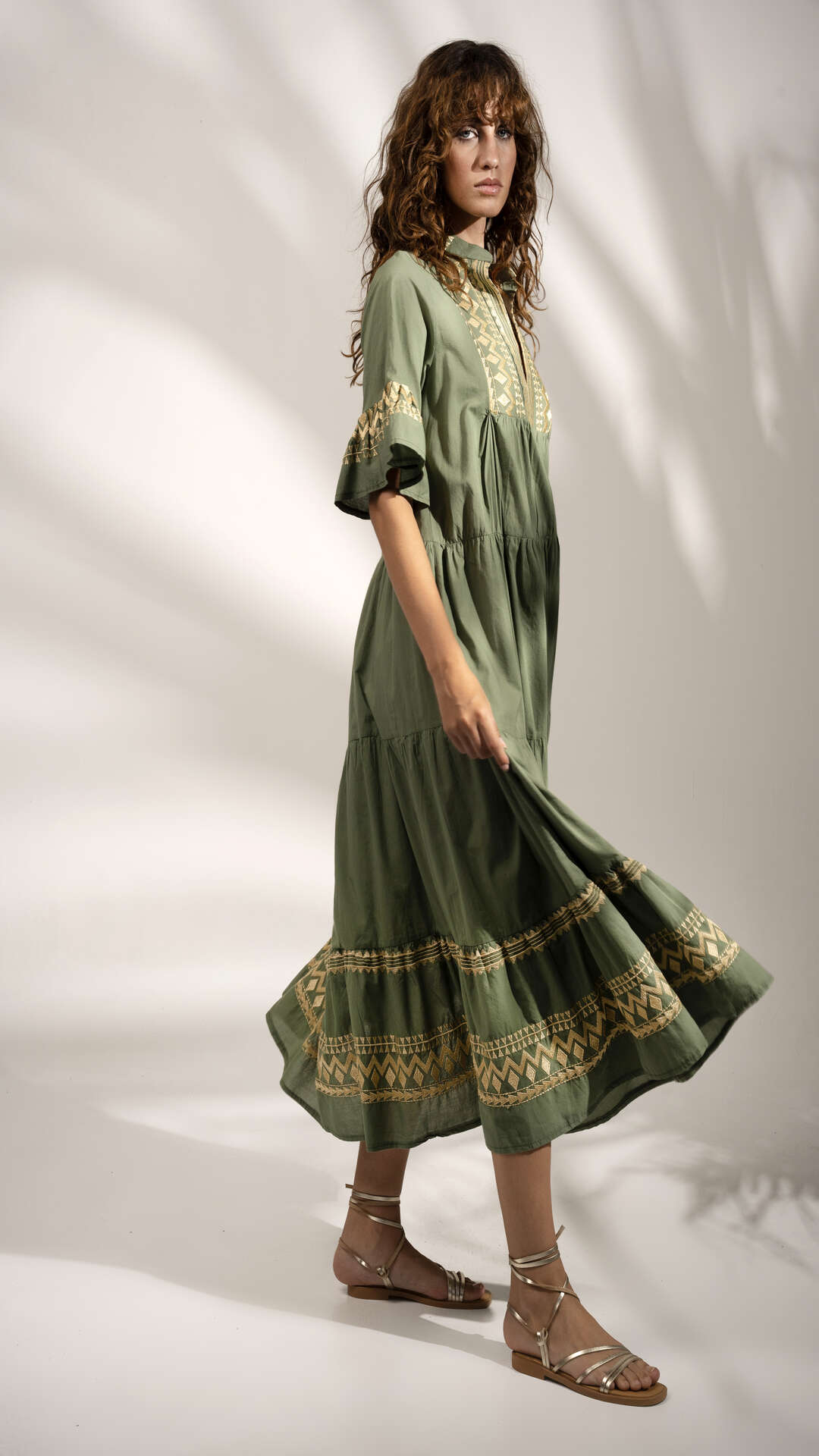 Olenna Embroidered Dress